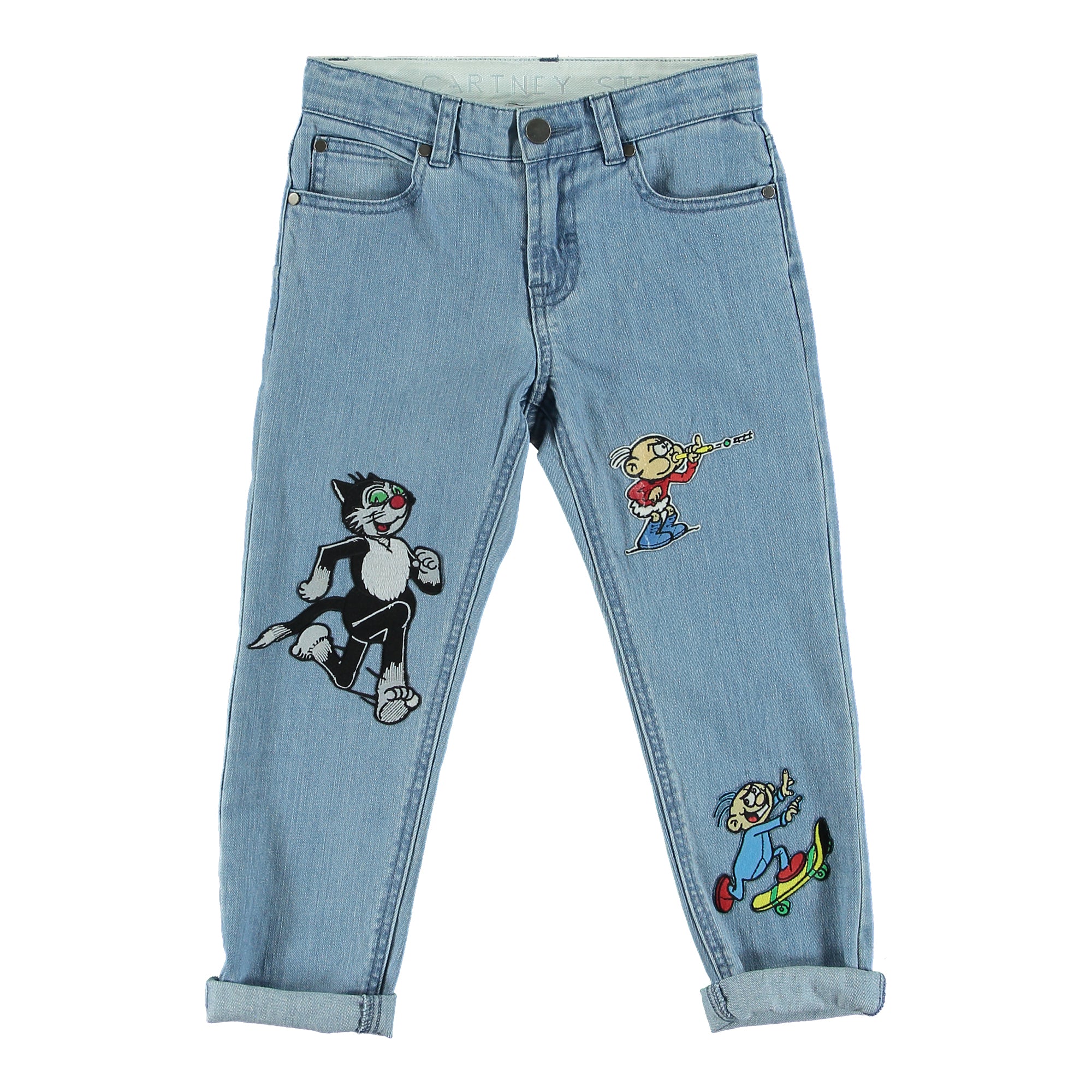 Boys Denim Cotton Trousers