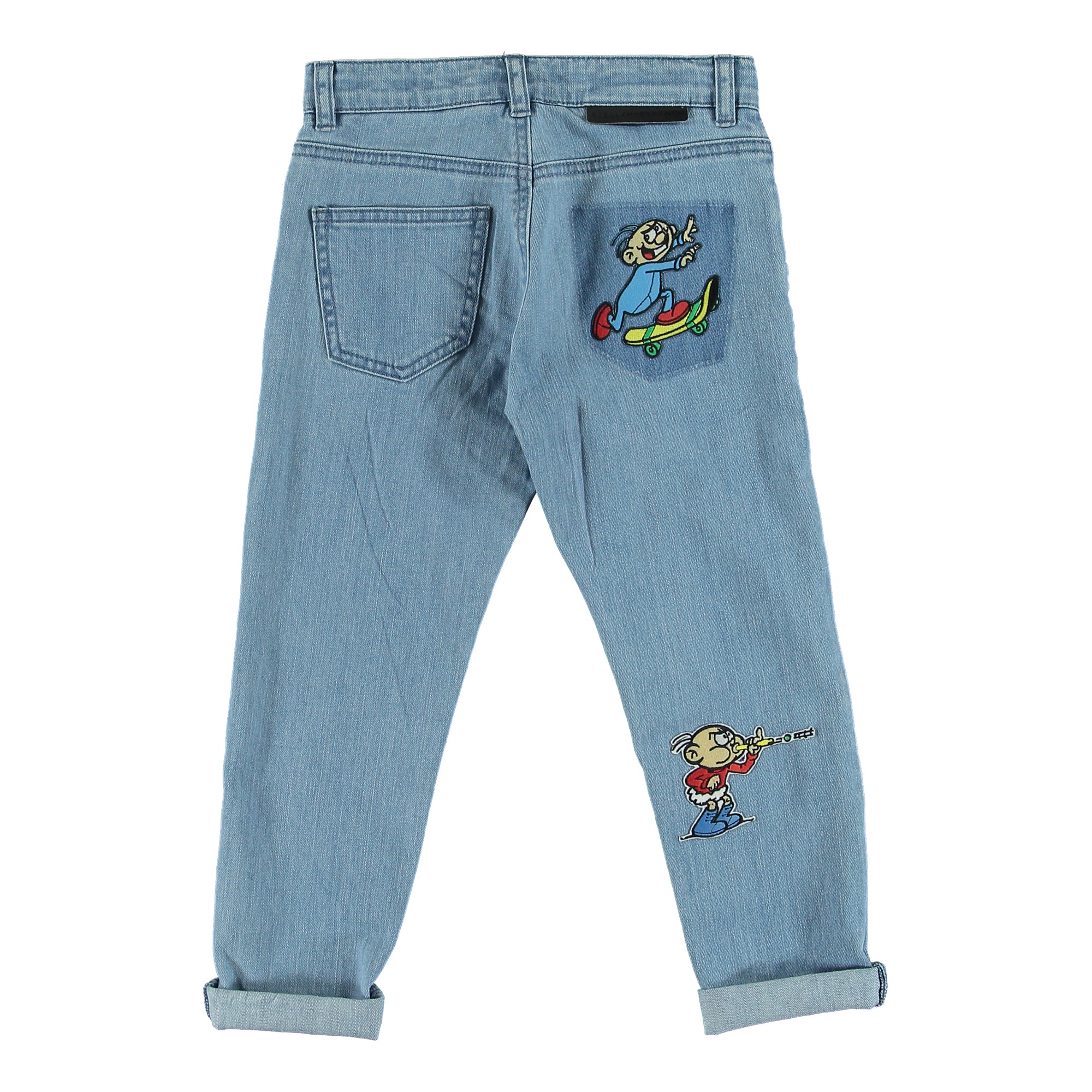 Boys Denim Cotton Trousers