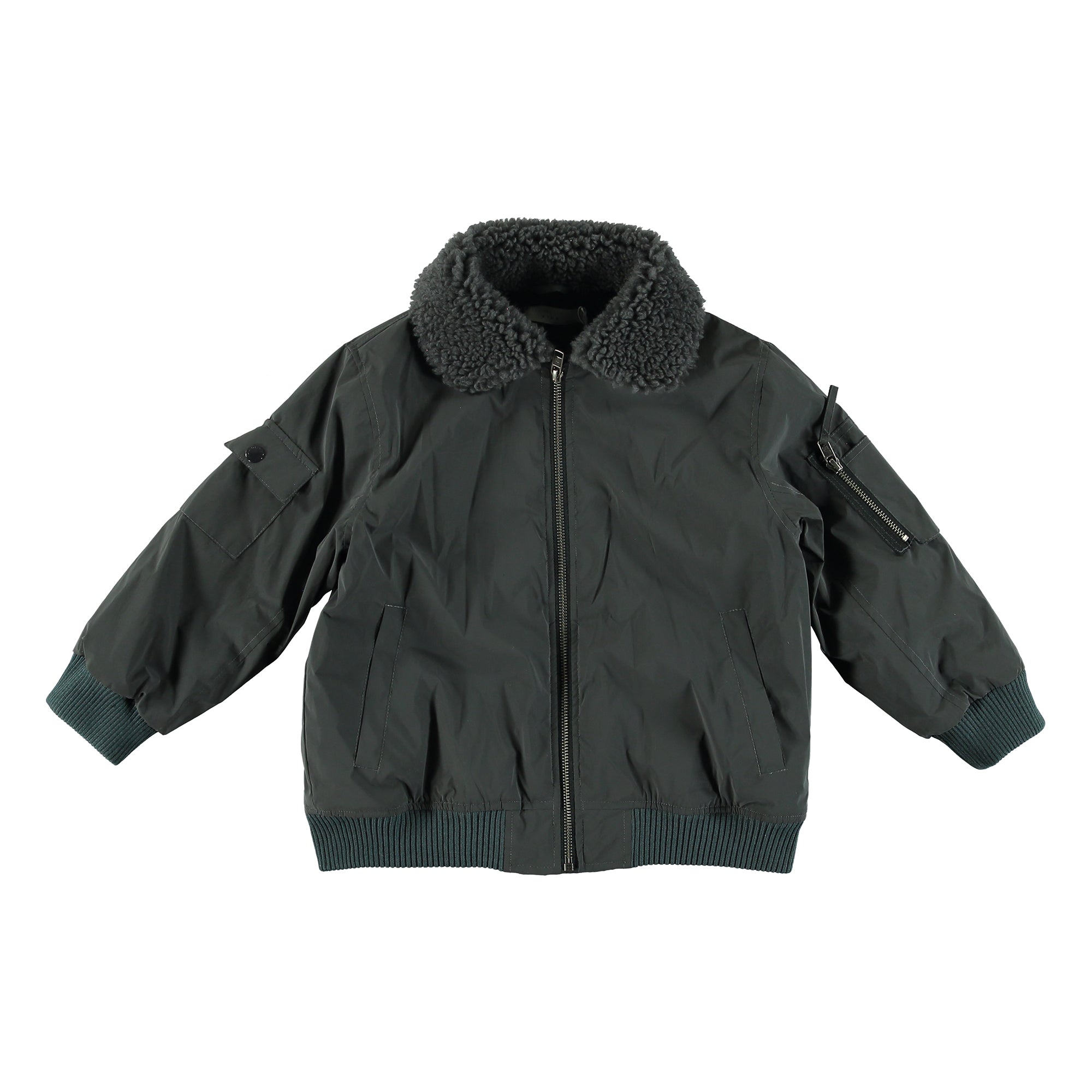 Boys Grey Outerwear Jacket