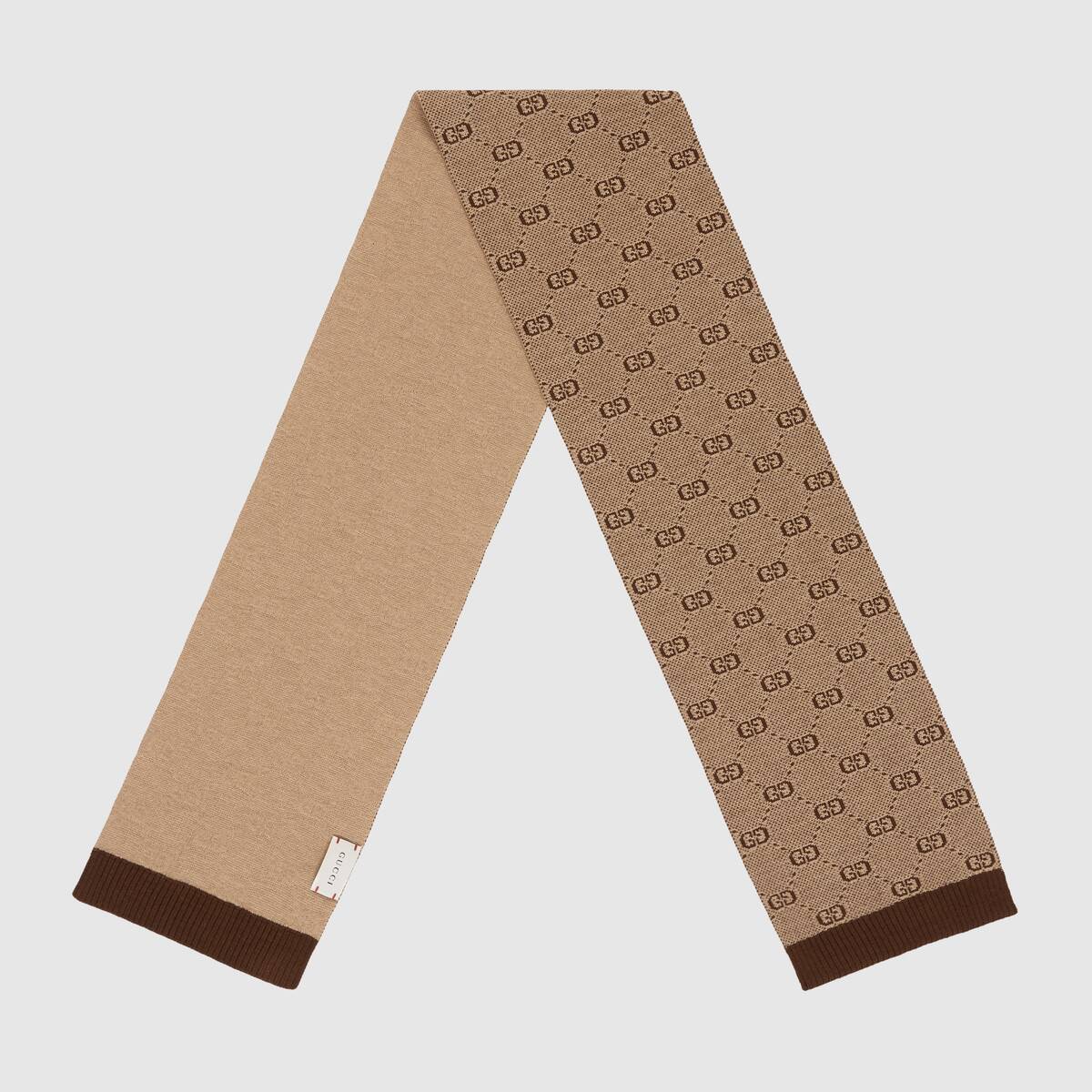 Boys & Girls Brown GG Scarf