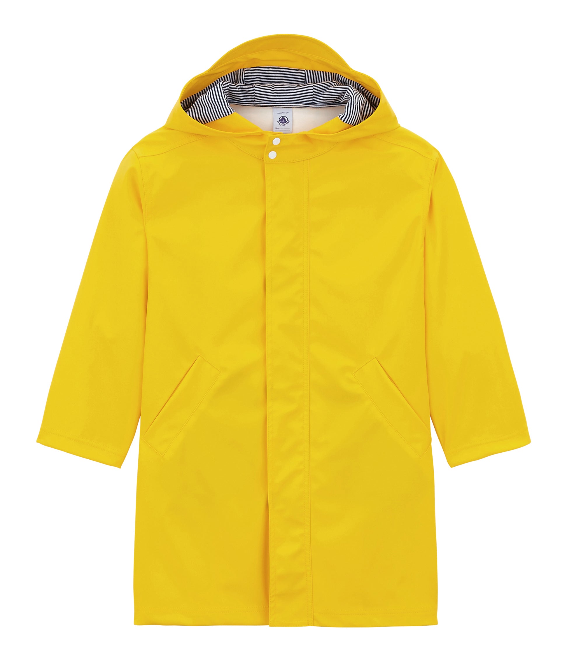 Boys & Girls Yellow Hooded Coat