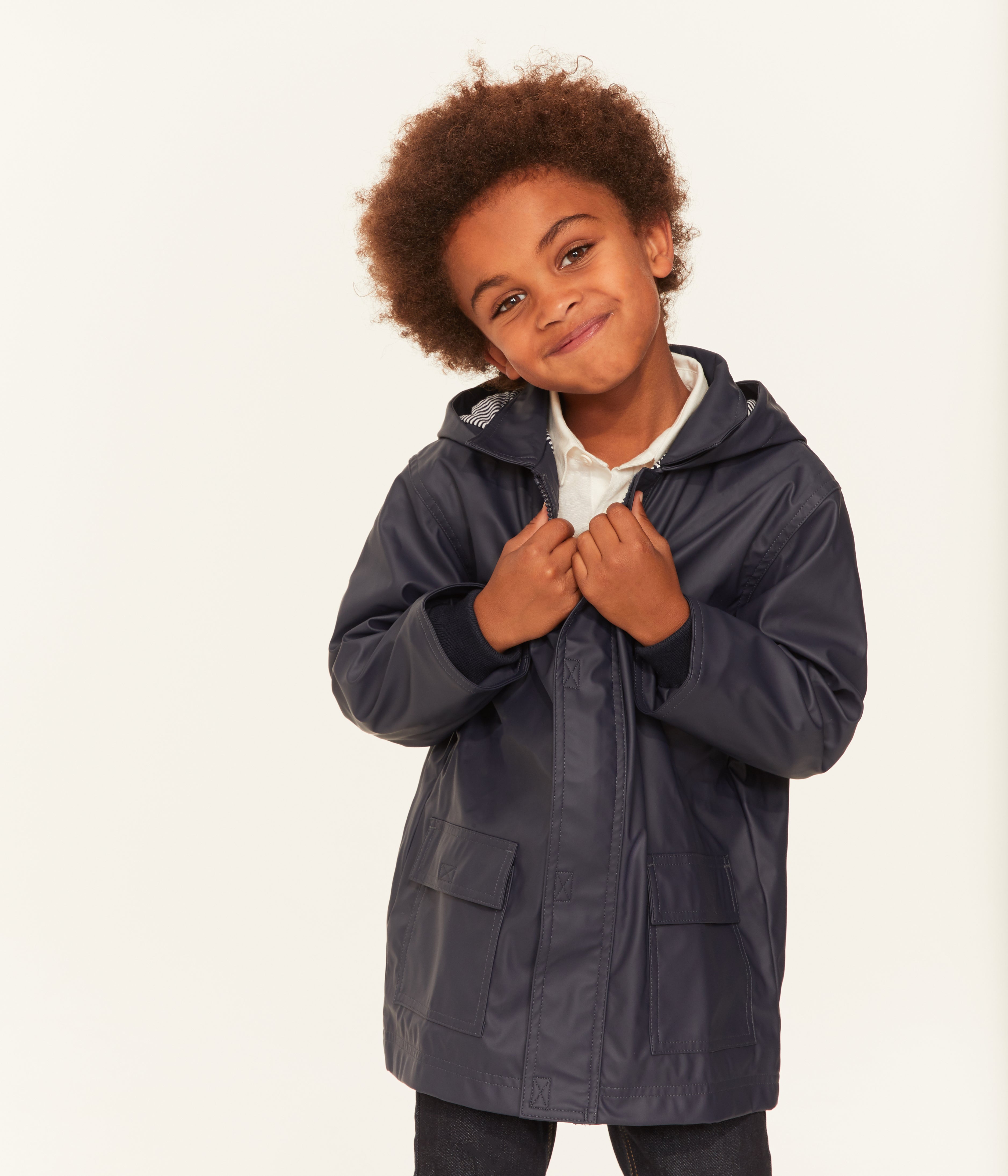 Boys & Girls Navy Coat