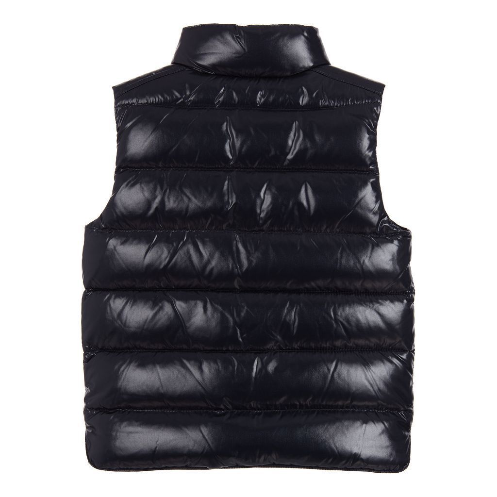 Boys & Girls Navy 'Tib' Padded Down Vest