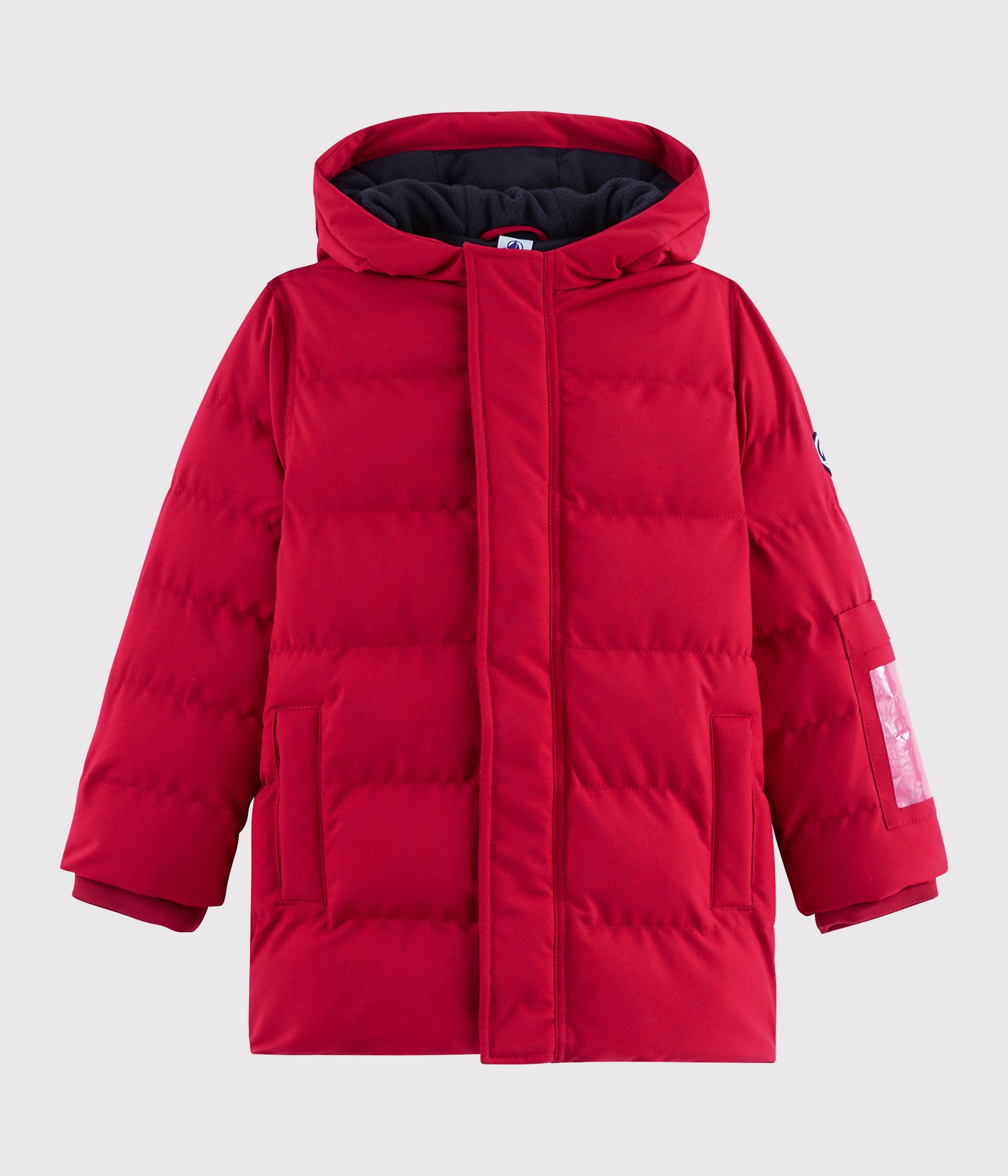 Boys Red Padded Down Coat