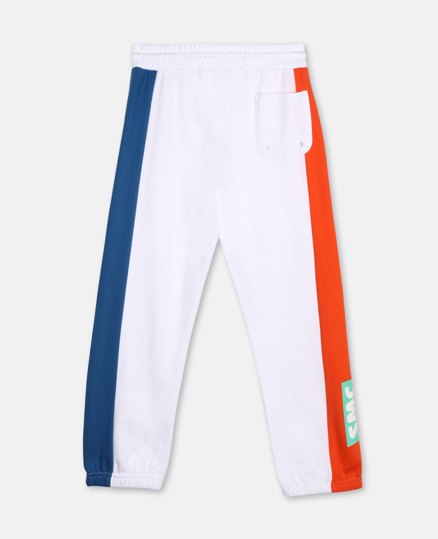 Boys White Cotton Trousers