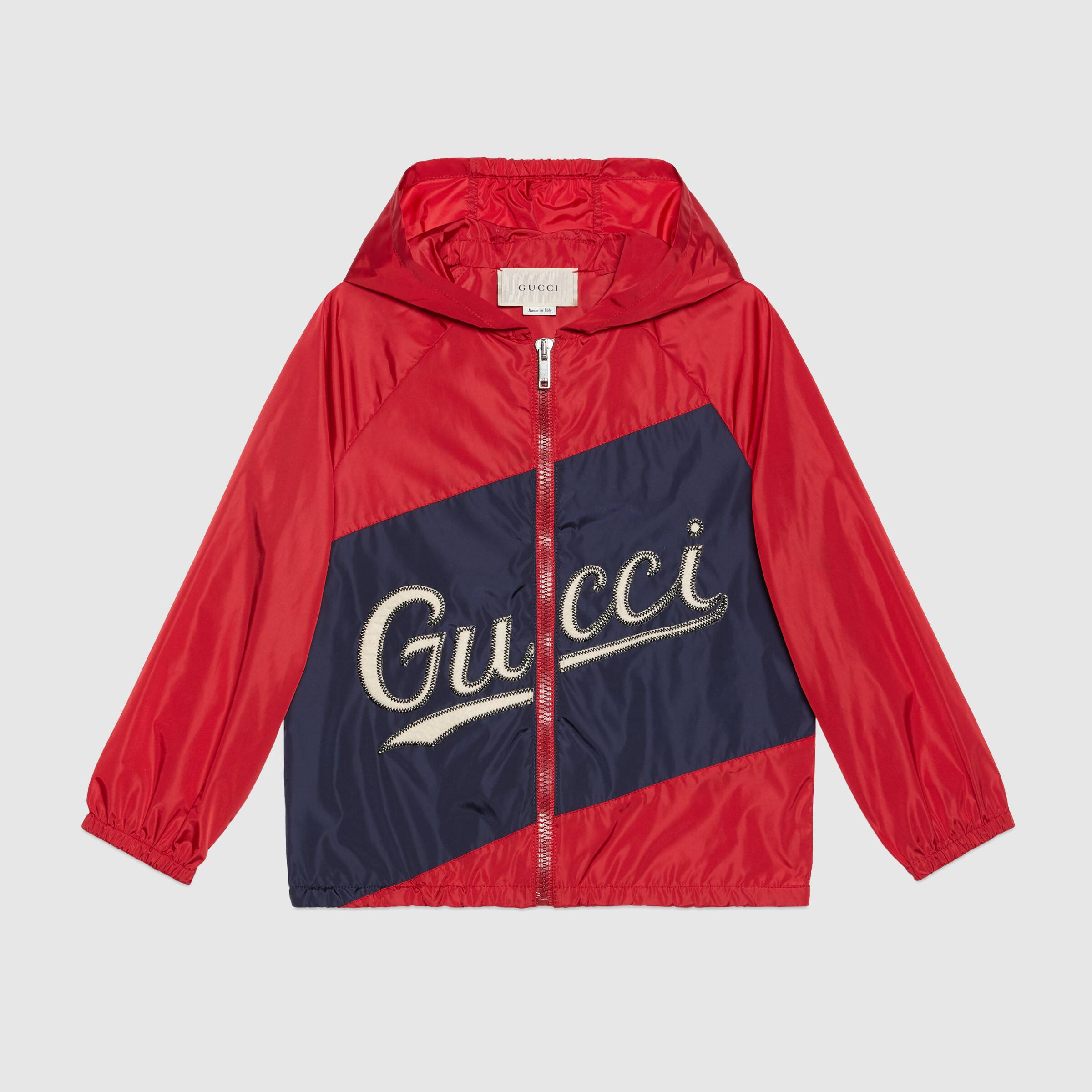 Boys & Girls Red Logo Jacket