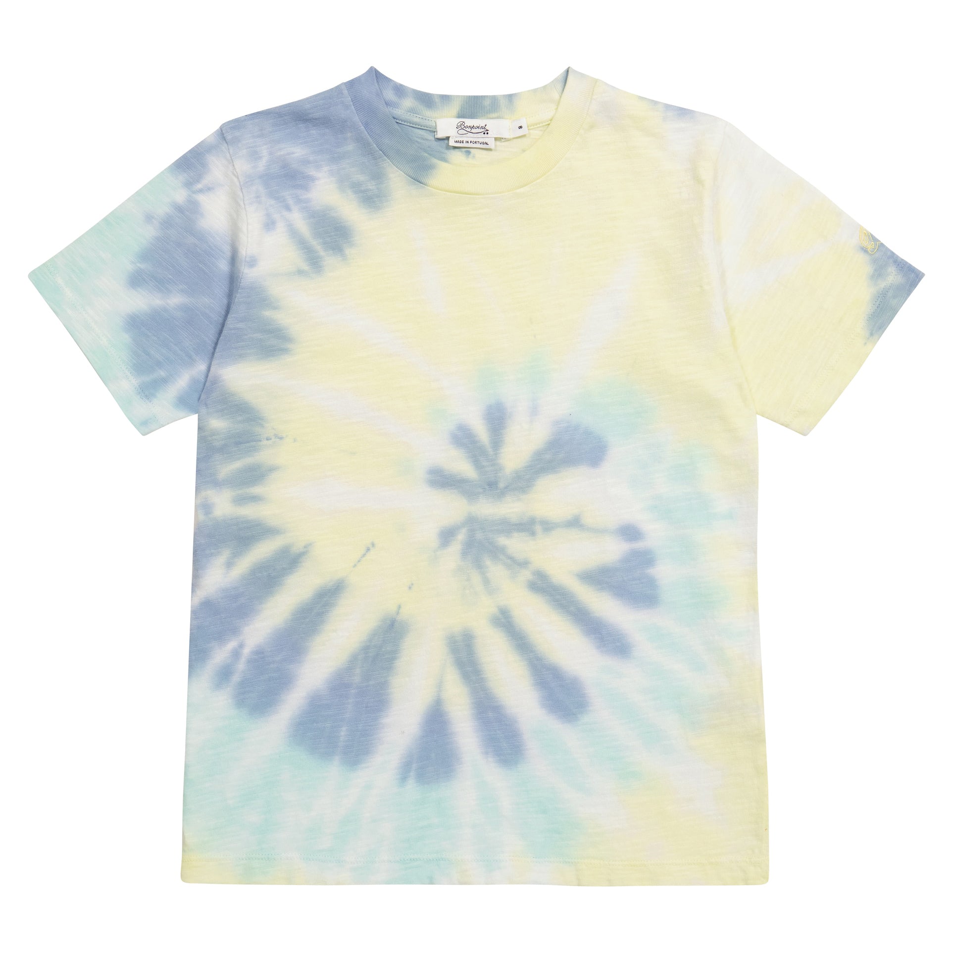 Boys Multicolor Painted Cotton T-Shirt