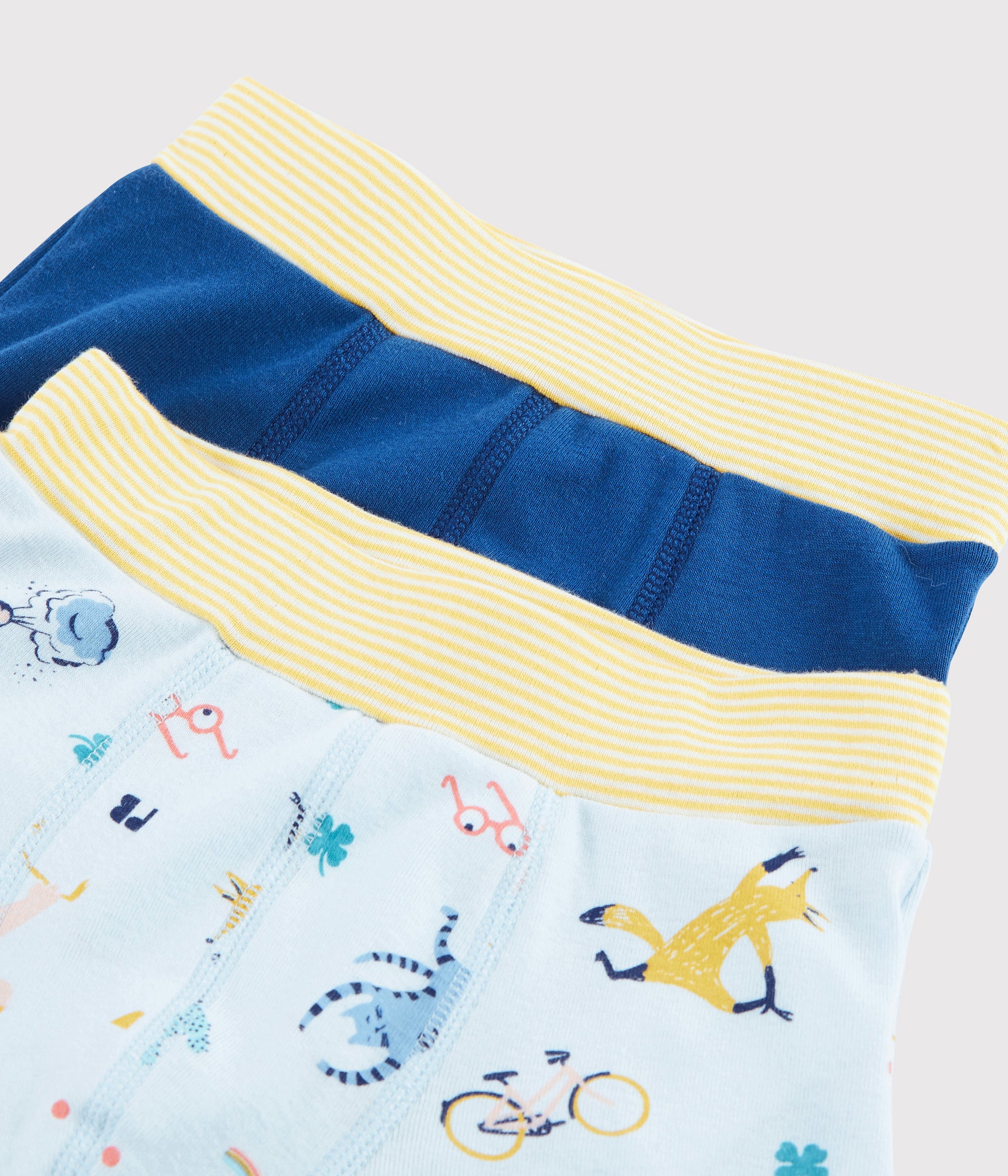 Boys Multicolor Cotton Underwears Sets