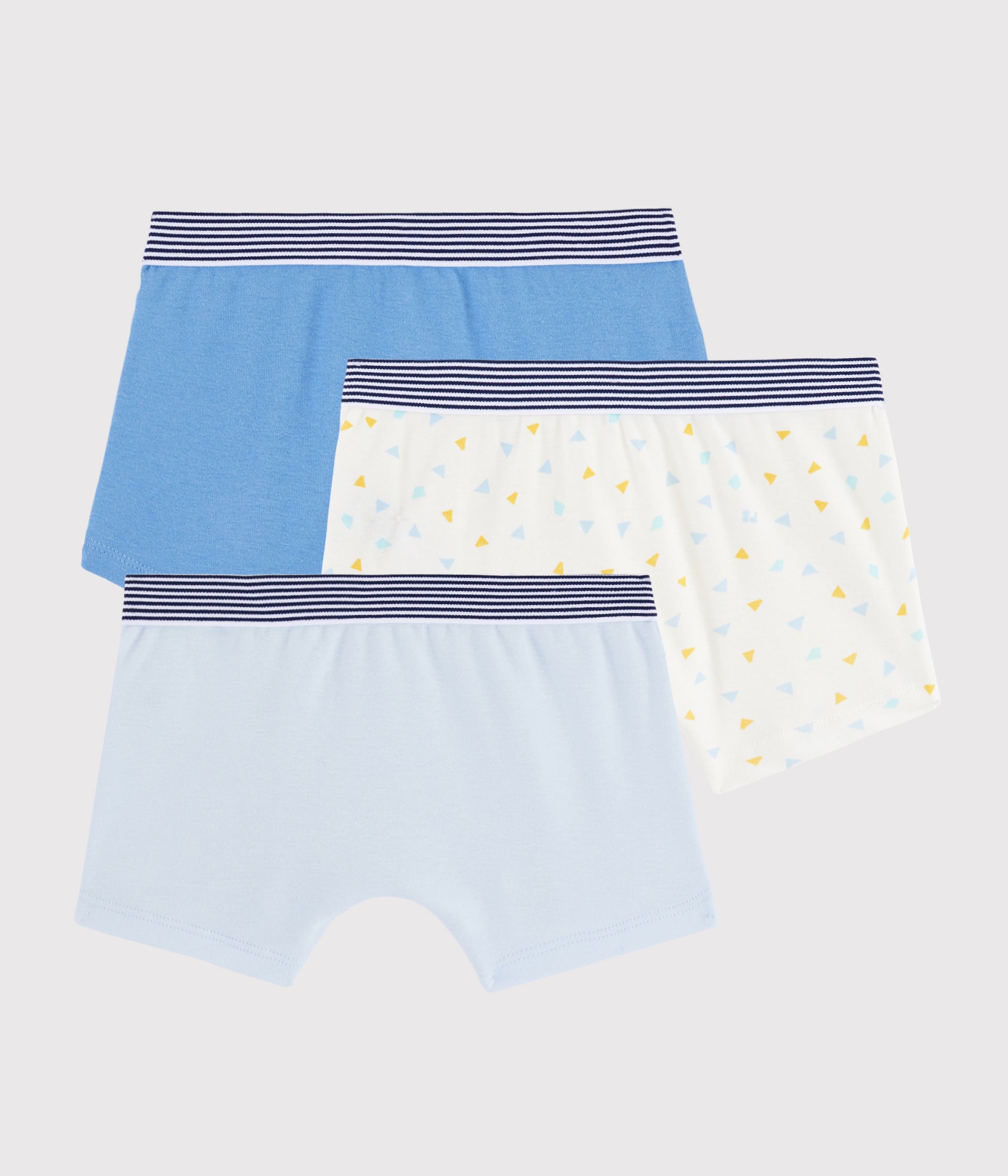 Boys Multicolor Cotton Underwear Sets(3 Pieces)