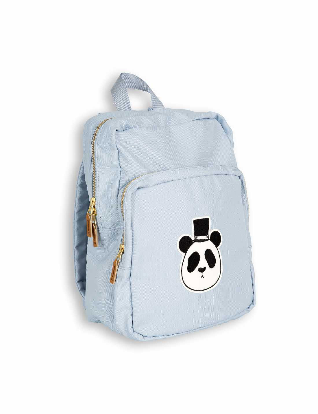 Boys & Girls Light Blue Panda Printed Backpack - CÉMAROSE | Children's Fashion Store - 1