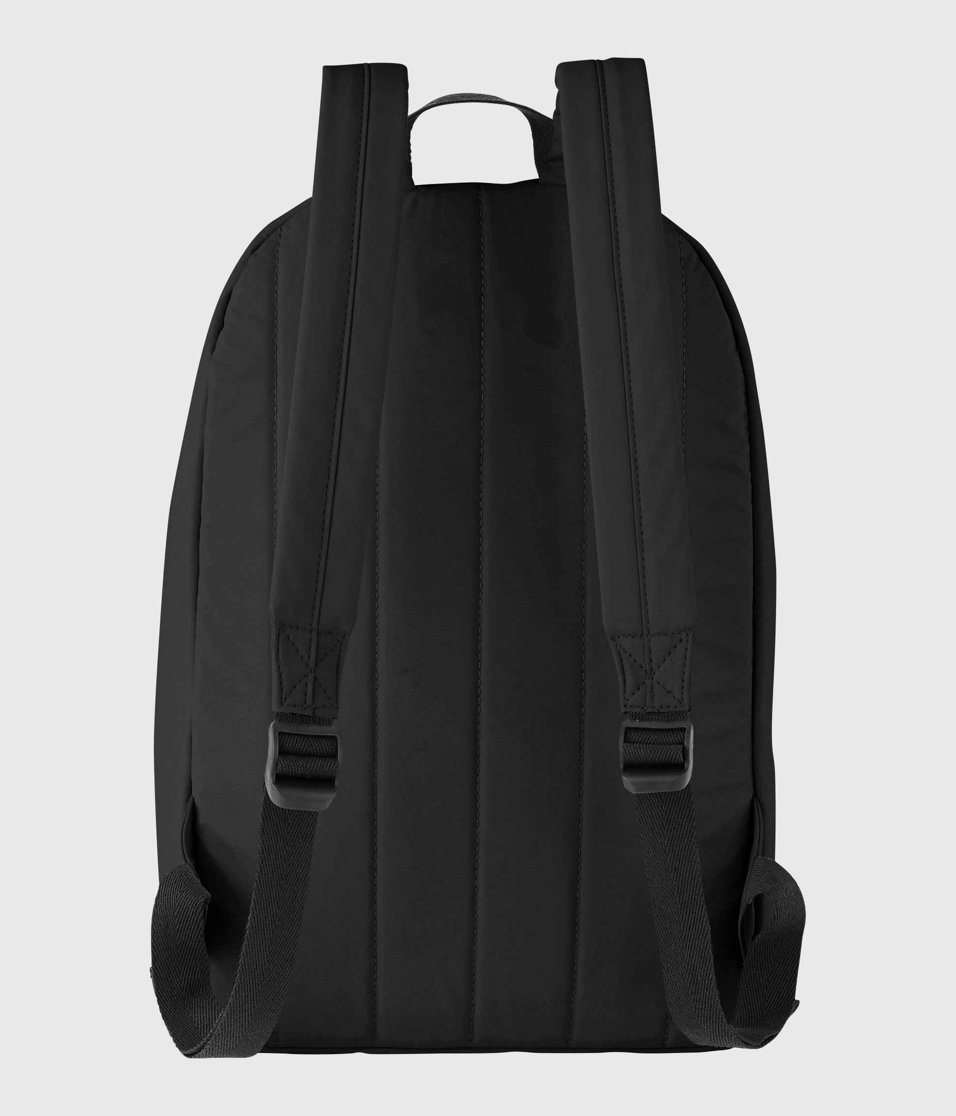 Boys Black Logo Back Bag