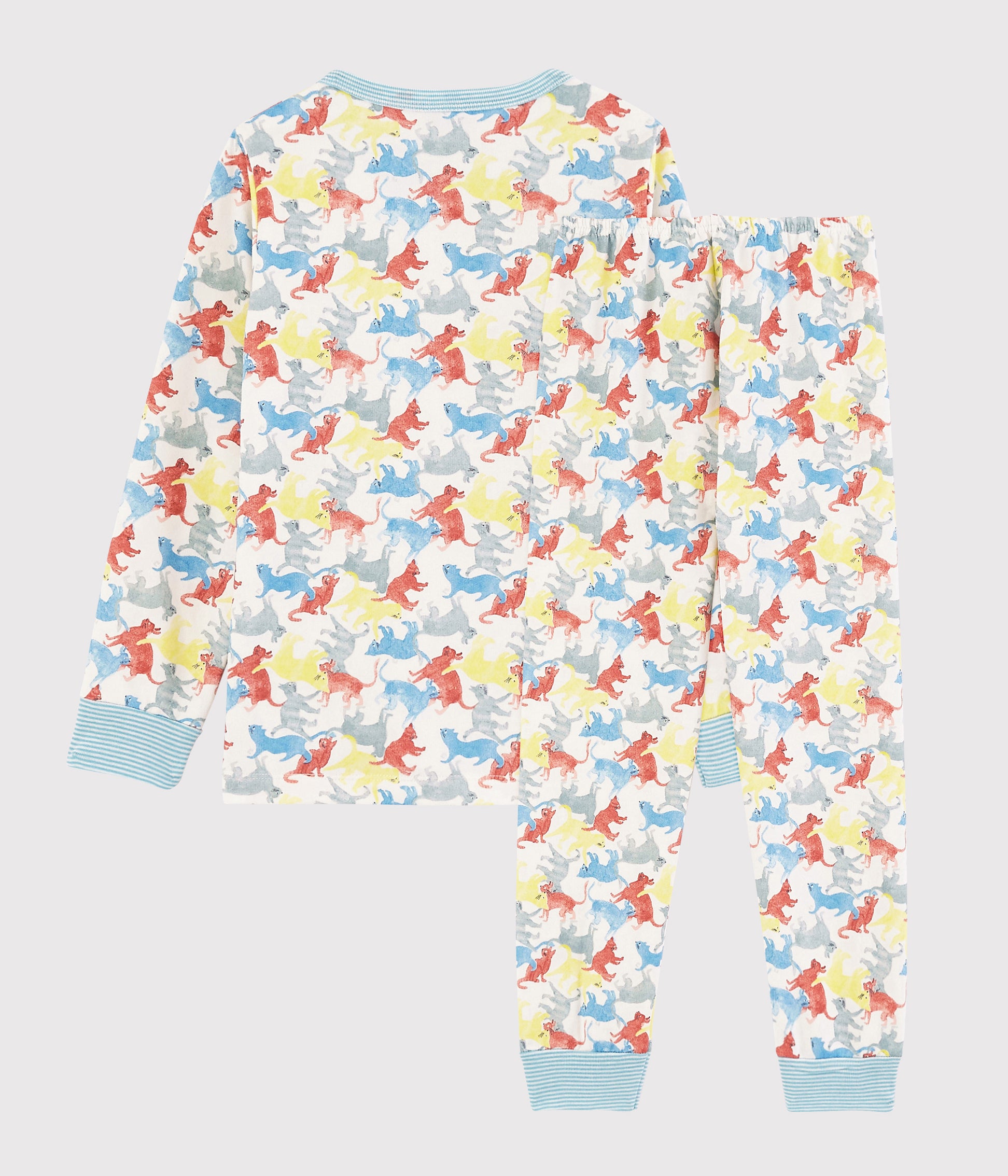 Boys Multicolor Cotton Nightwear Set