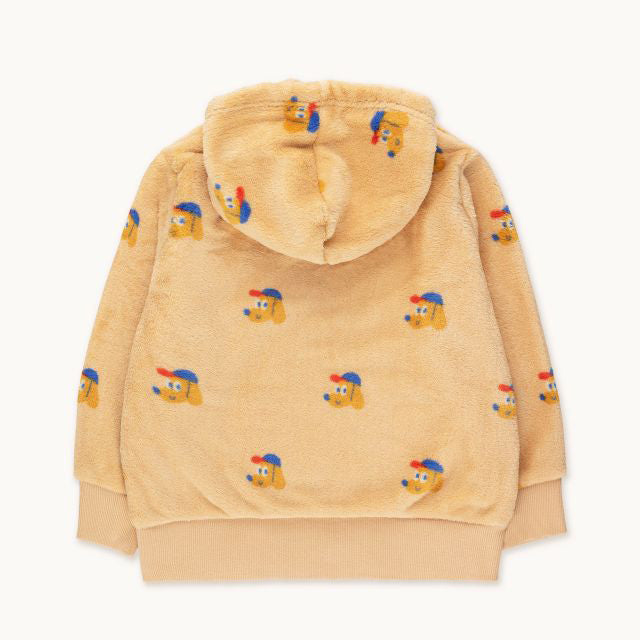 Boys & Girls Camel Hooded Sweatshirt