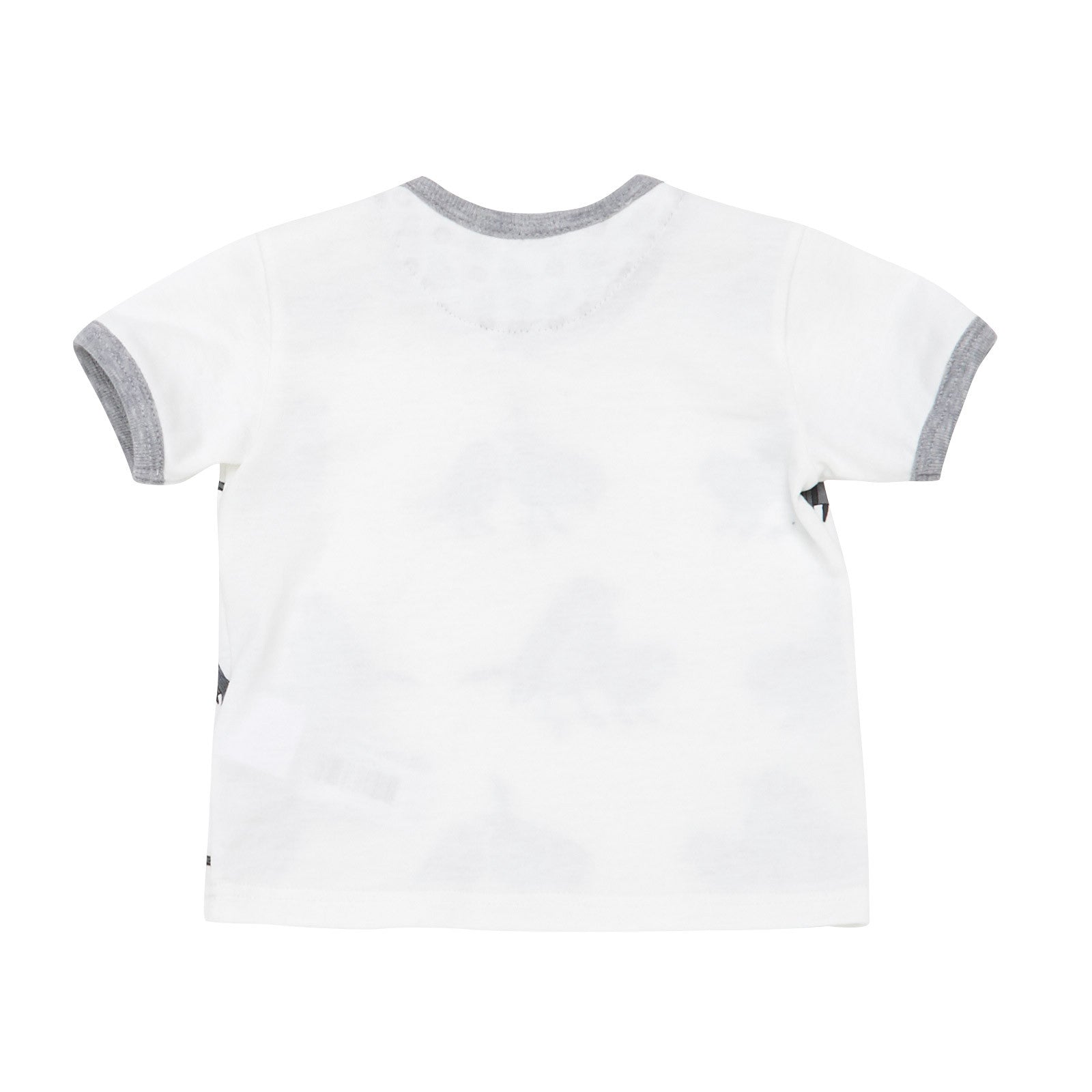 Baby Boys White Birds Printed Cotton T-Shirt With Birds Print Lining - CÉMAROSE | Children's Fashion Store - 2