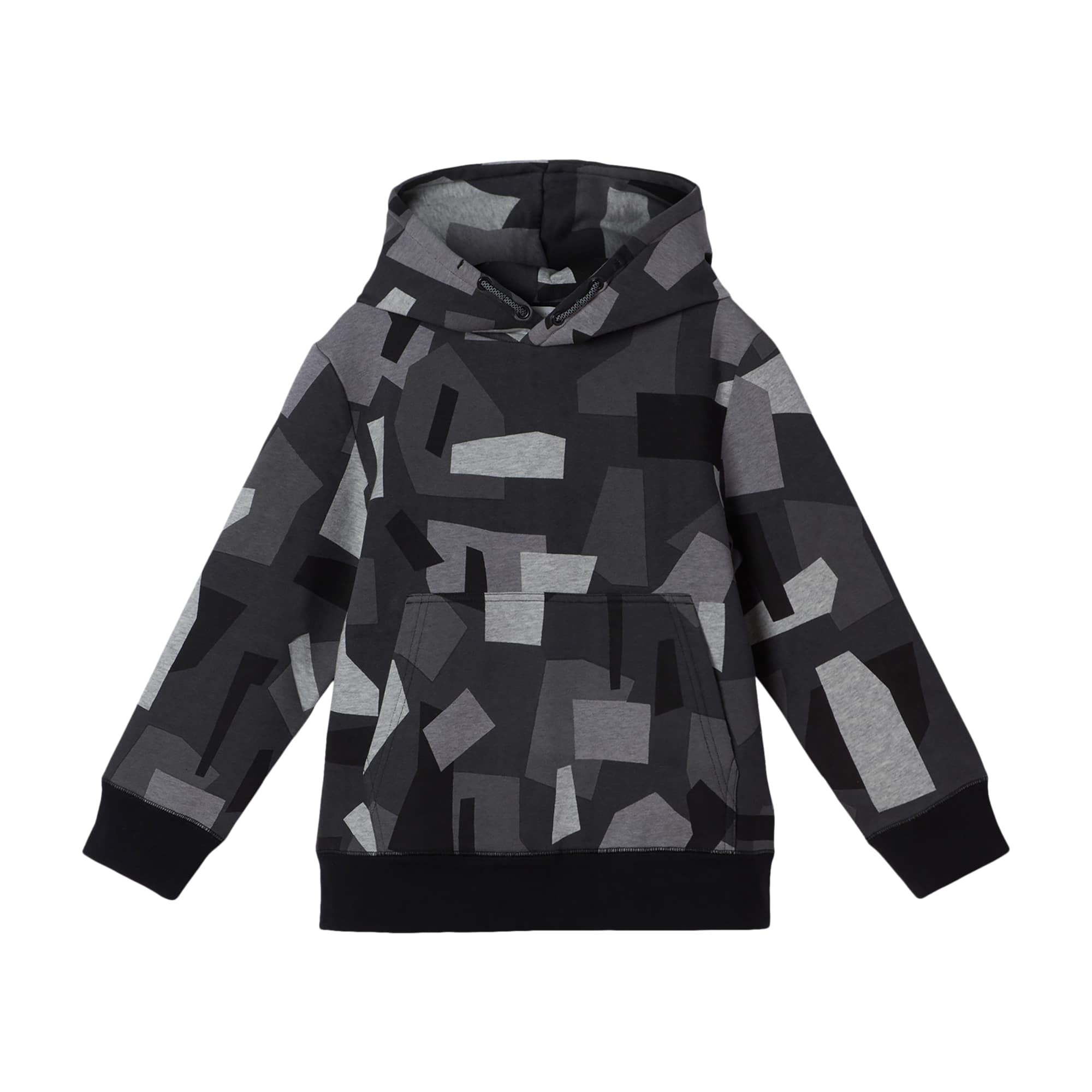 Boys Grey Camo Sport Sweatshirt