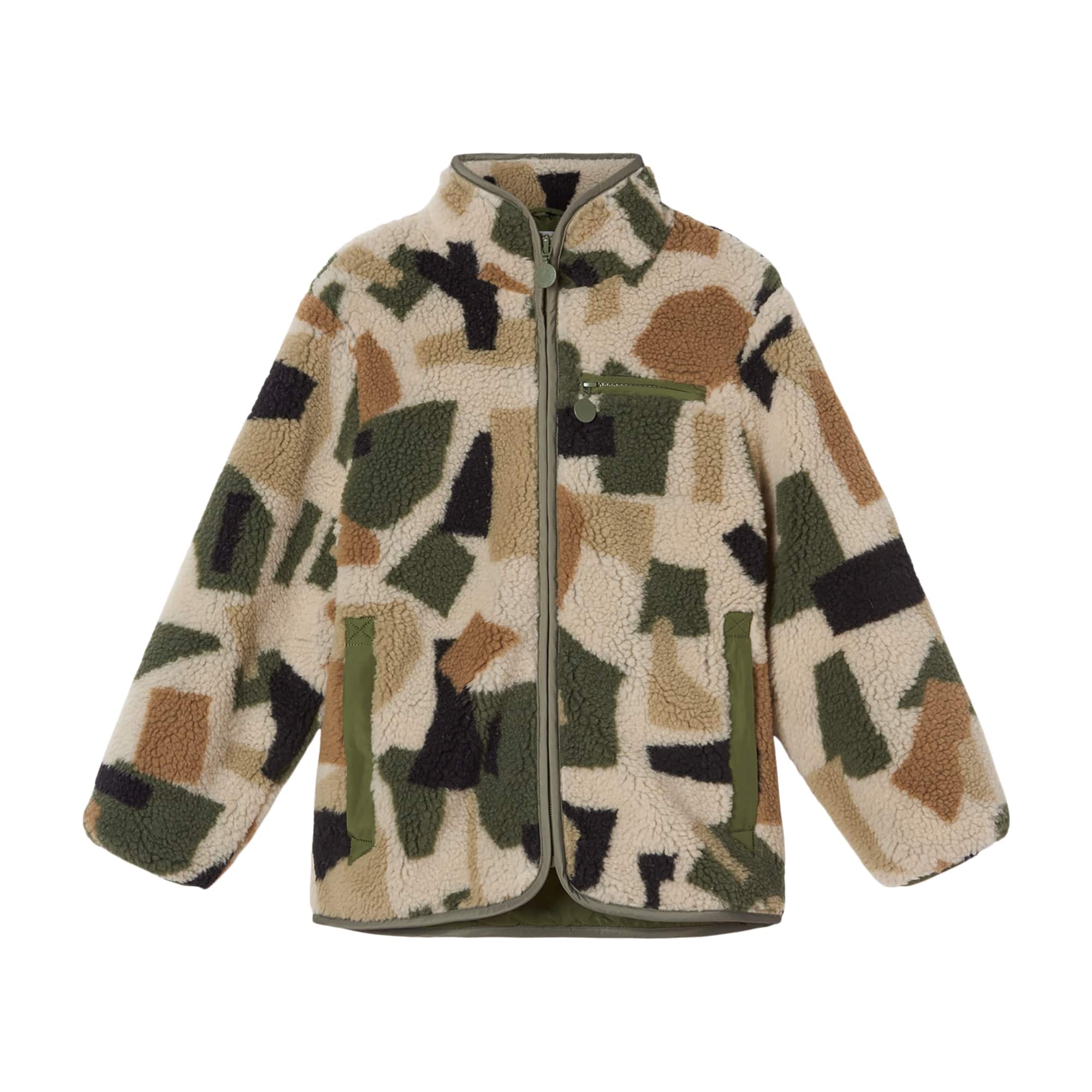 Boys Military Camo Jacket