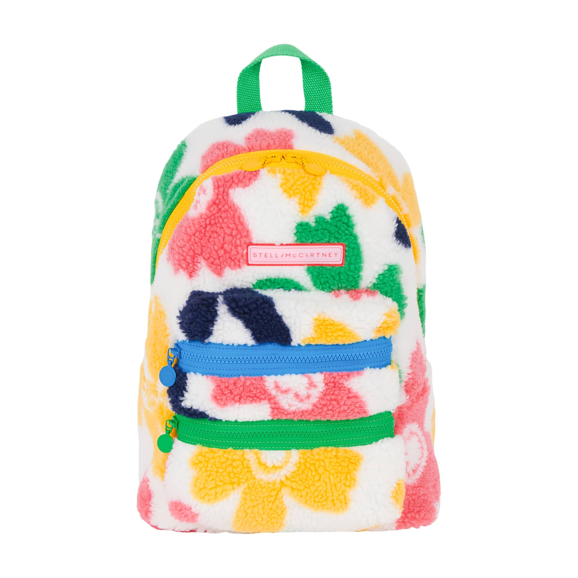 Boys & Girls Multicolor Smiley Flower Backpack