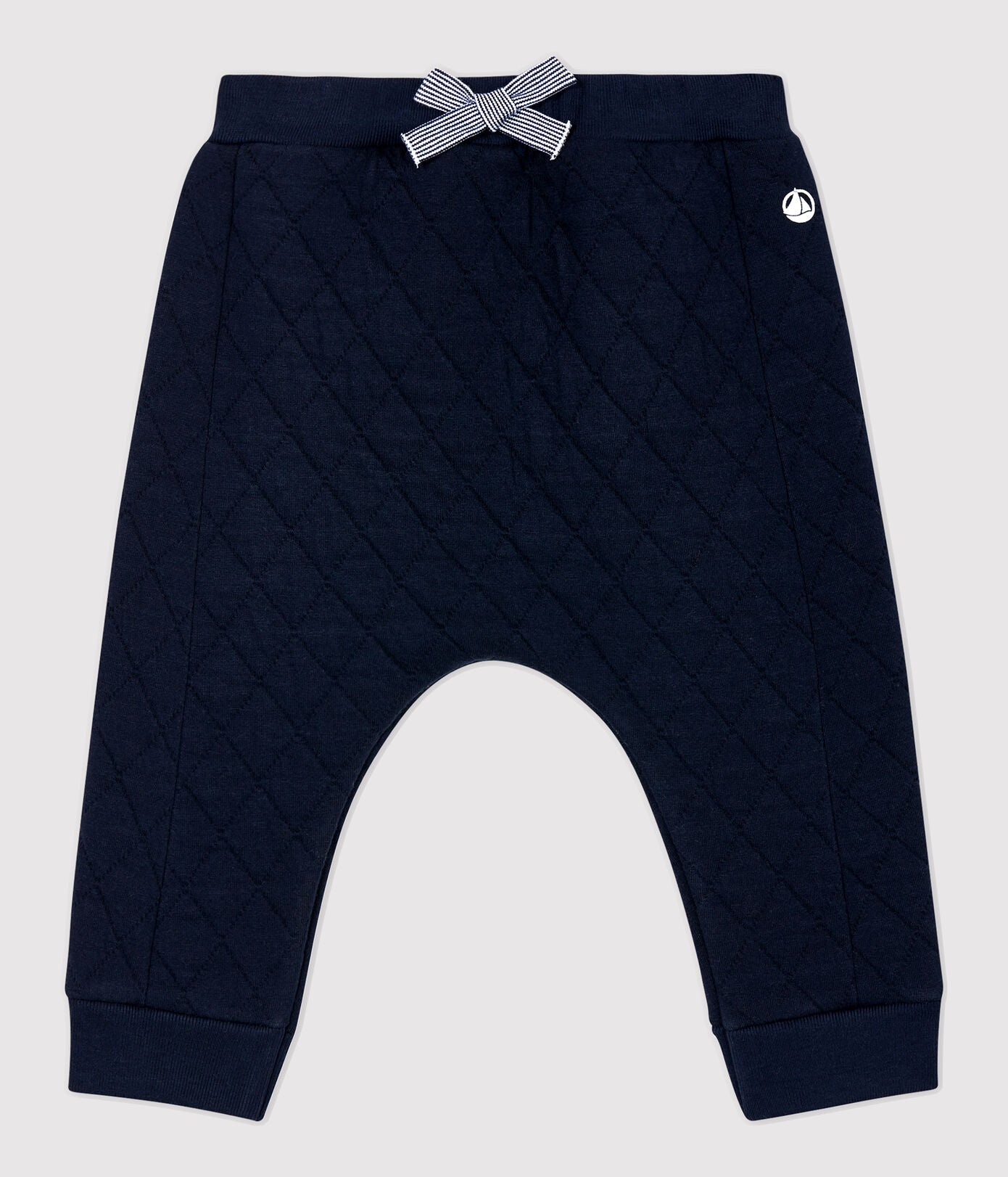 Baby Boys Navy Cotton Trousers