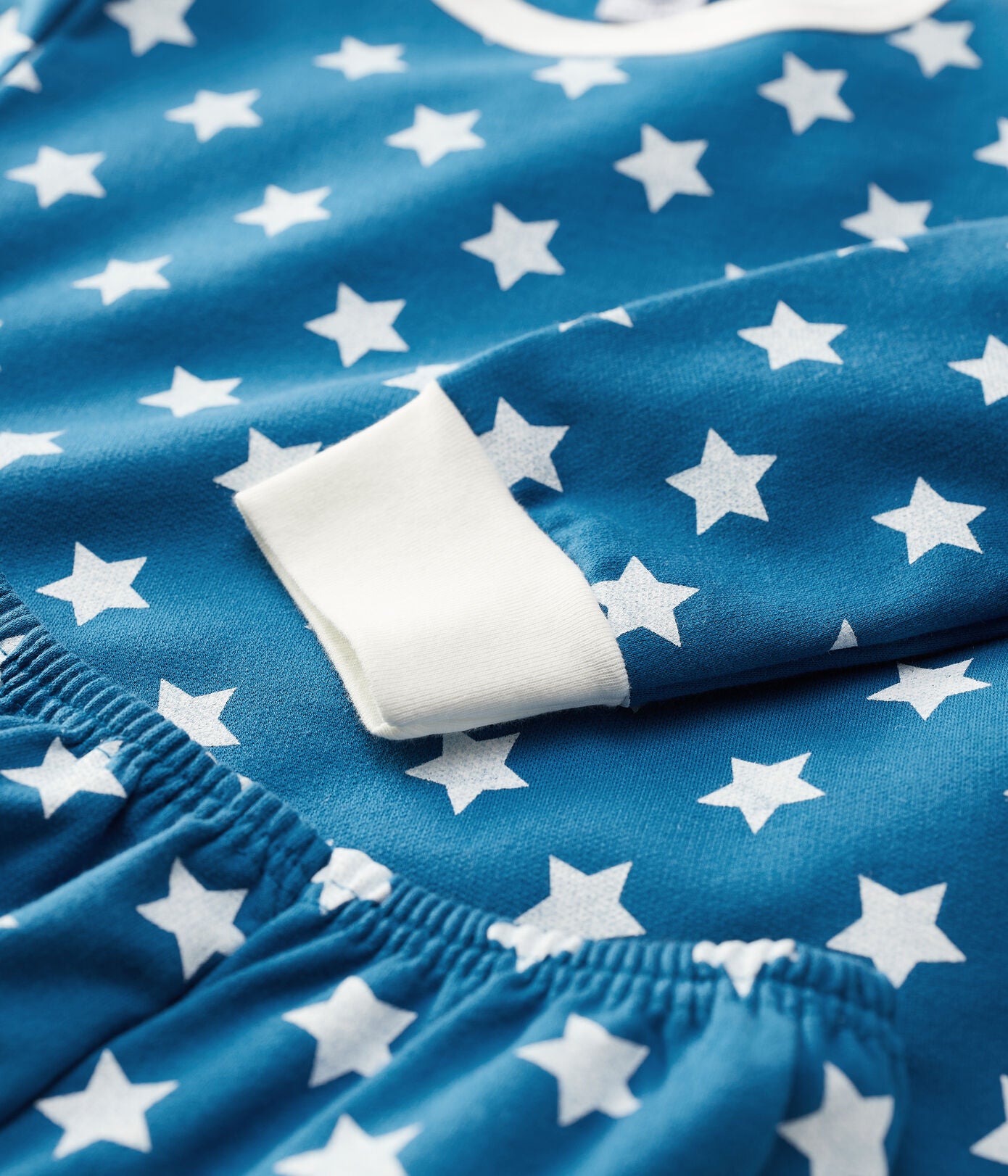 Boys Blue Stars Cotton Nightwear Set