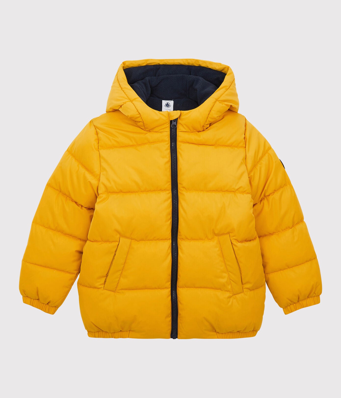 Boys Yellow Padded Down Jacket