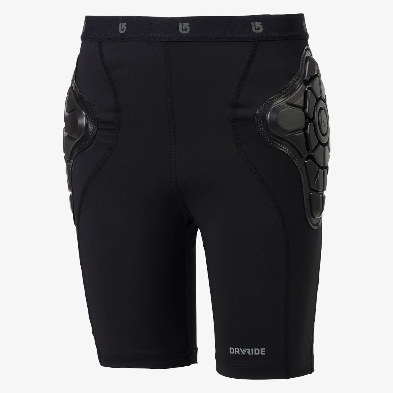 Boys & Girls Black Ski Protection Shorts