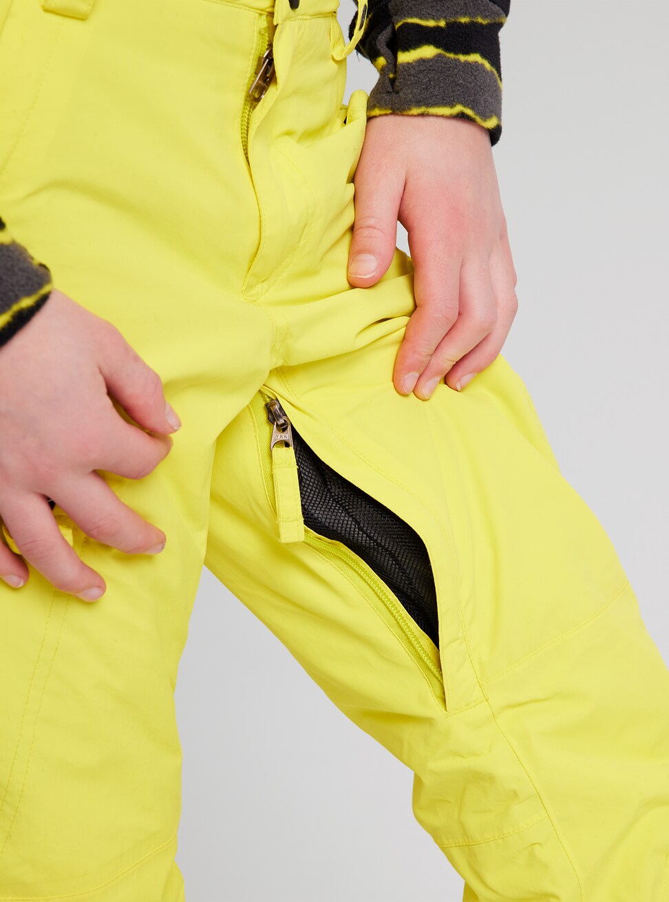 Boys Yellow Ski Trousers