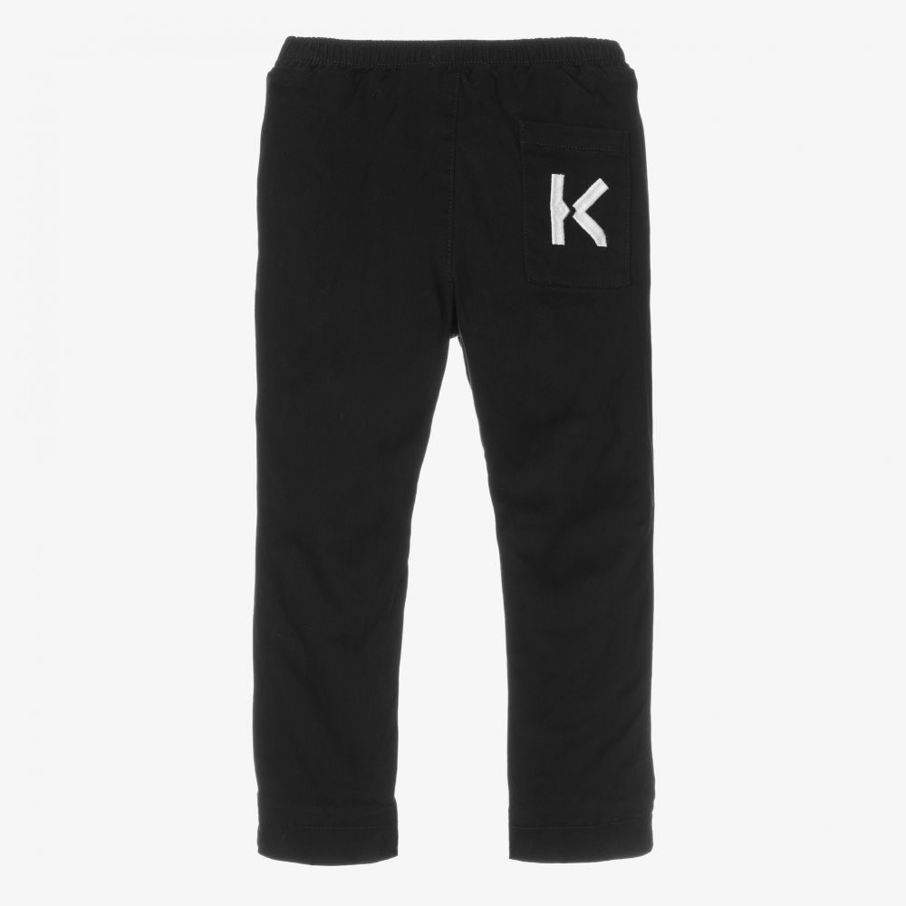 Boys Black Padded Trousers