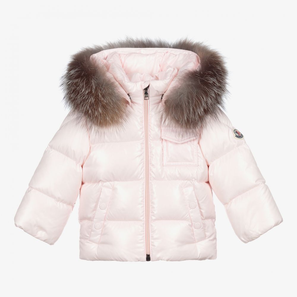 Baby Girls Pink "K2" Padded Down Jacket