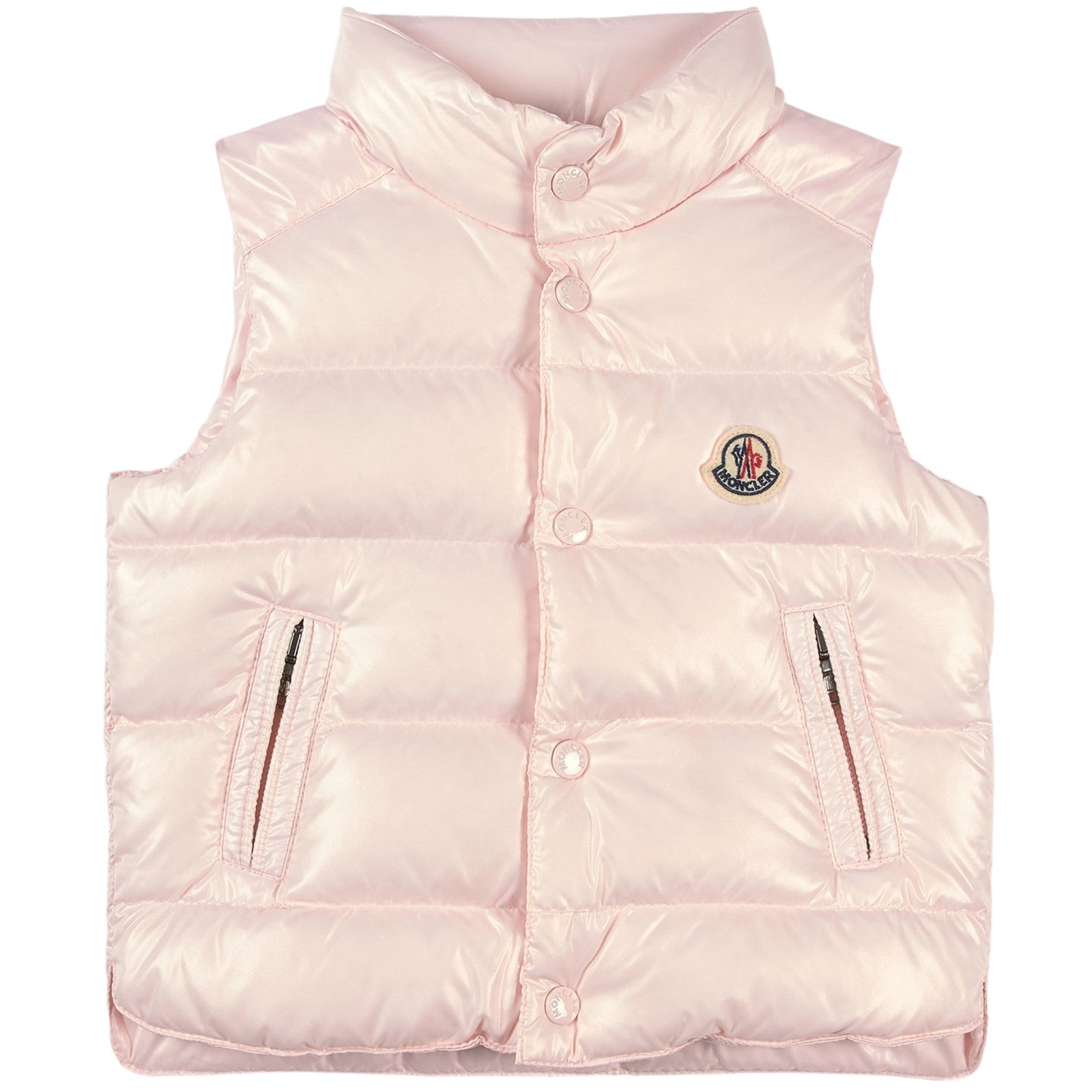 Baby Girls Light Pink "BERNARD" Padded Down Gilet