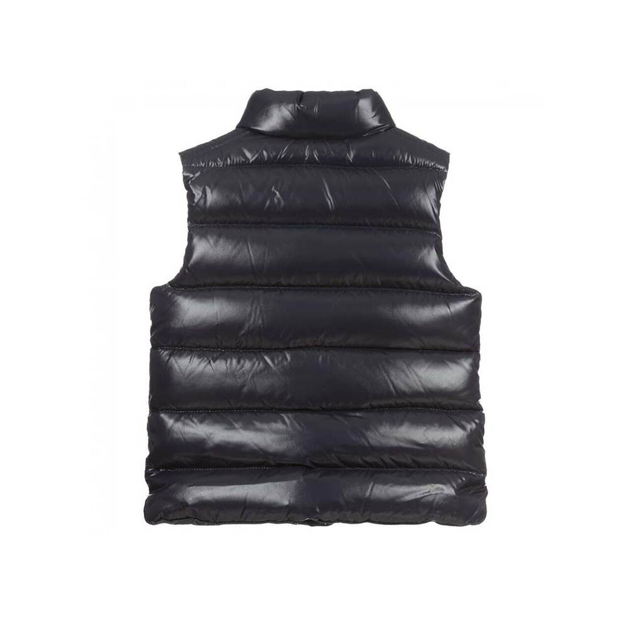 Baby Girls Black "BERNARD" Padded Down Gilet