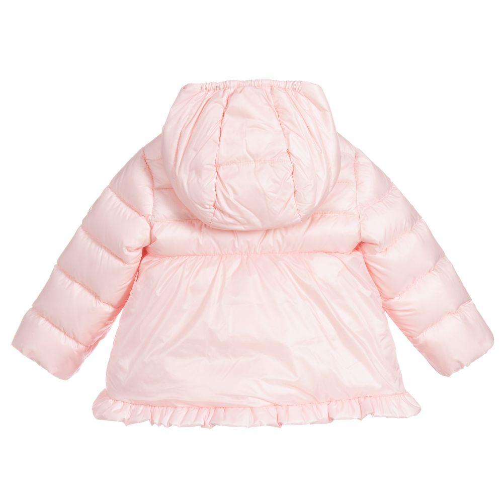 Baby Girls Light Pink "ODILE" Padded Down Jacket