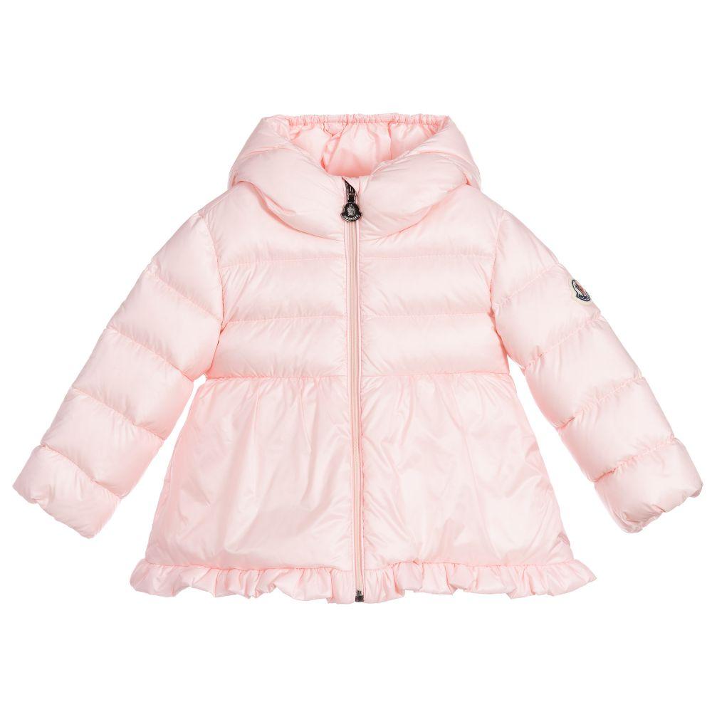 Baby Girls Light Pink "ODILE" Padded Down Jacket