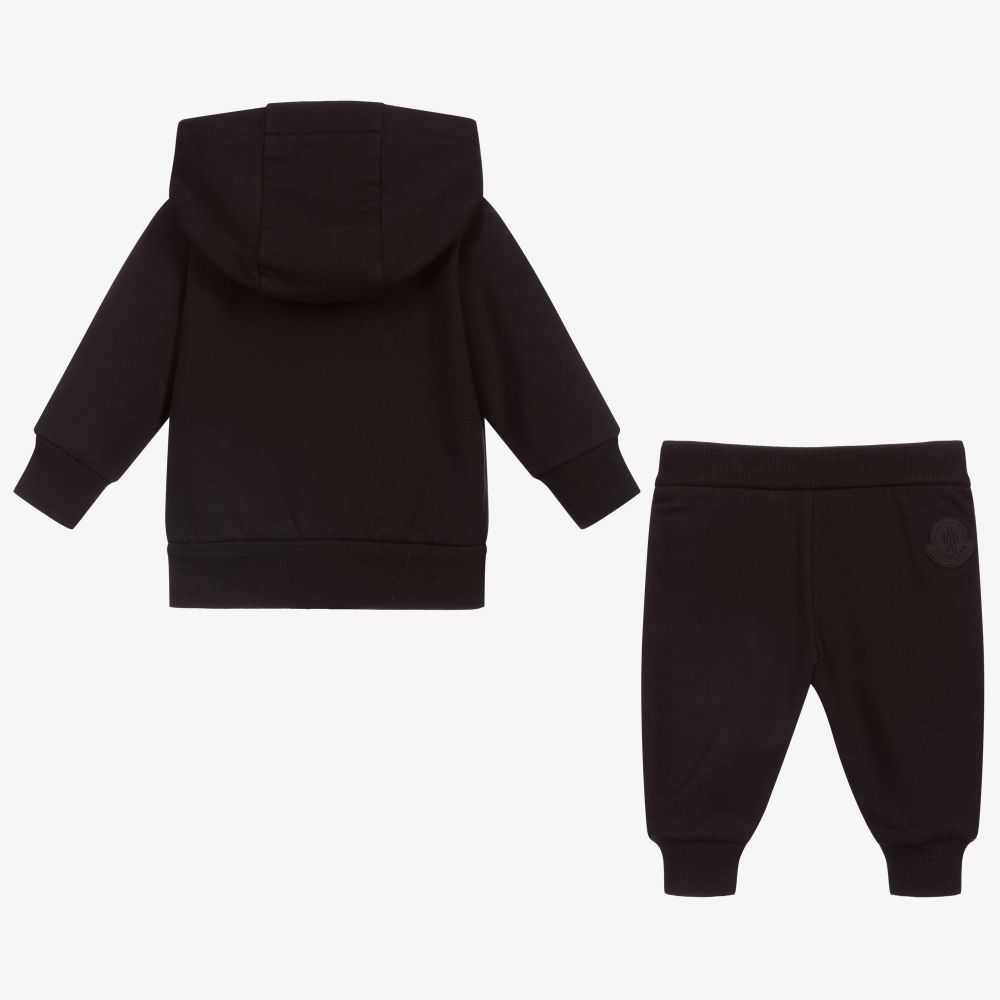 Baby Boys Black Cotton Set