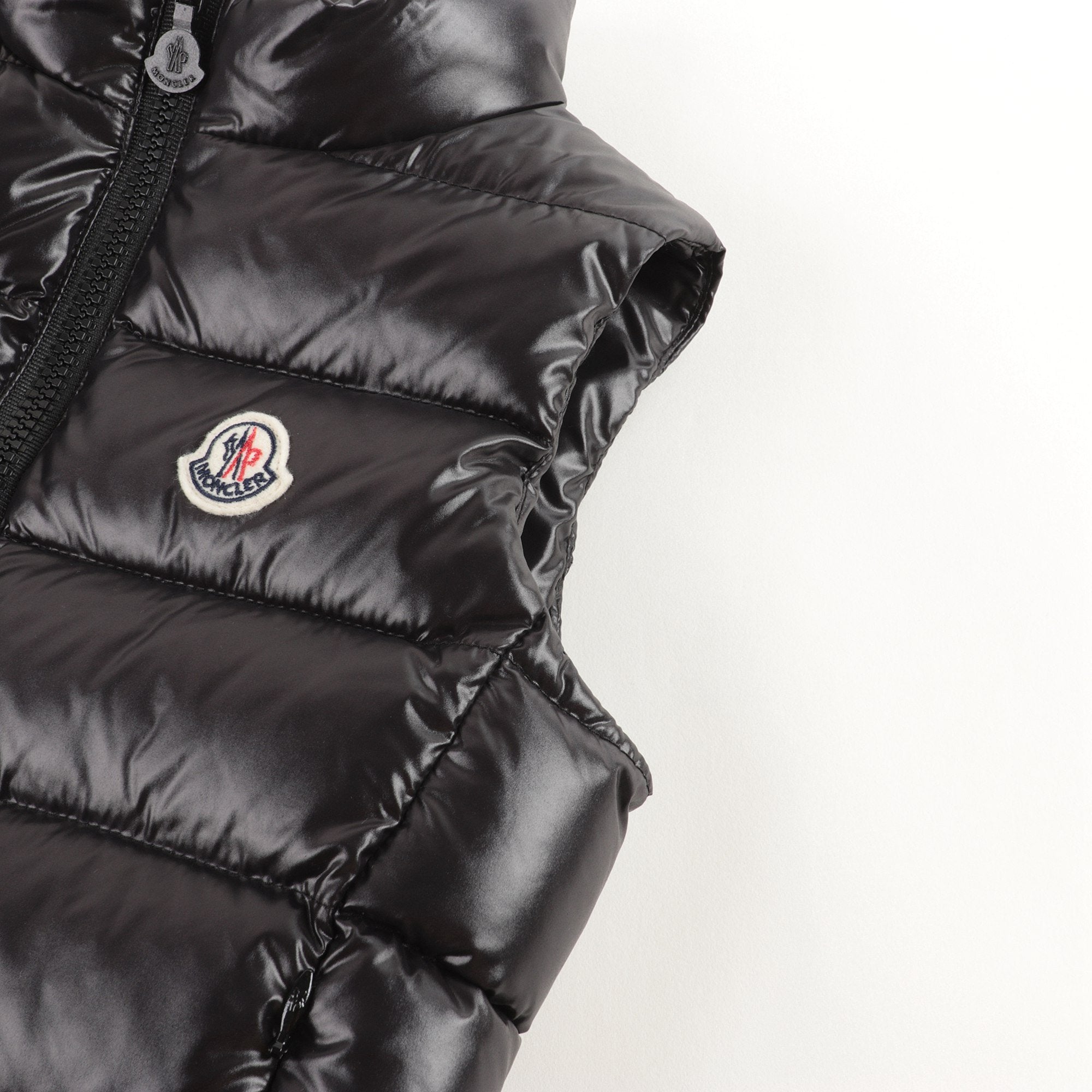 Boys & Girls Black "GHANY" Padded Down Gilet