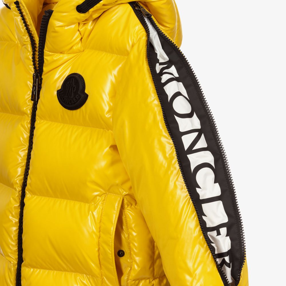 Boys & Girls Yellow "IDIL" Padded Down Jacket