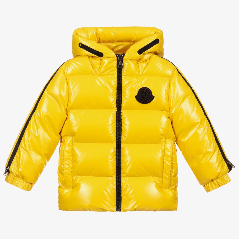 Boys & Girls Yellow "IDIL" Padded Down Jacket