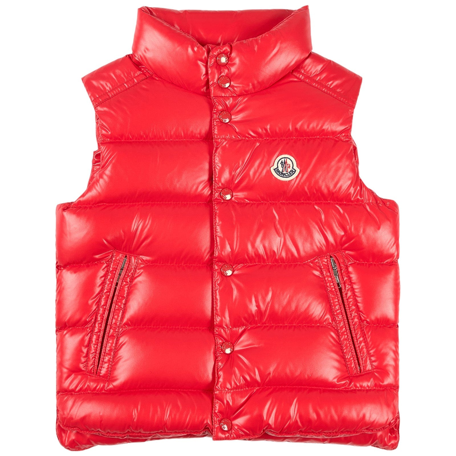 Boys & Girls Red "TIB" Padded Down Gilet