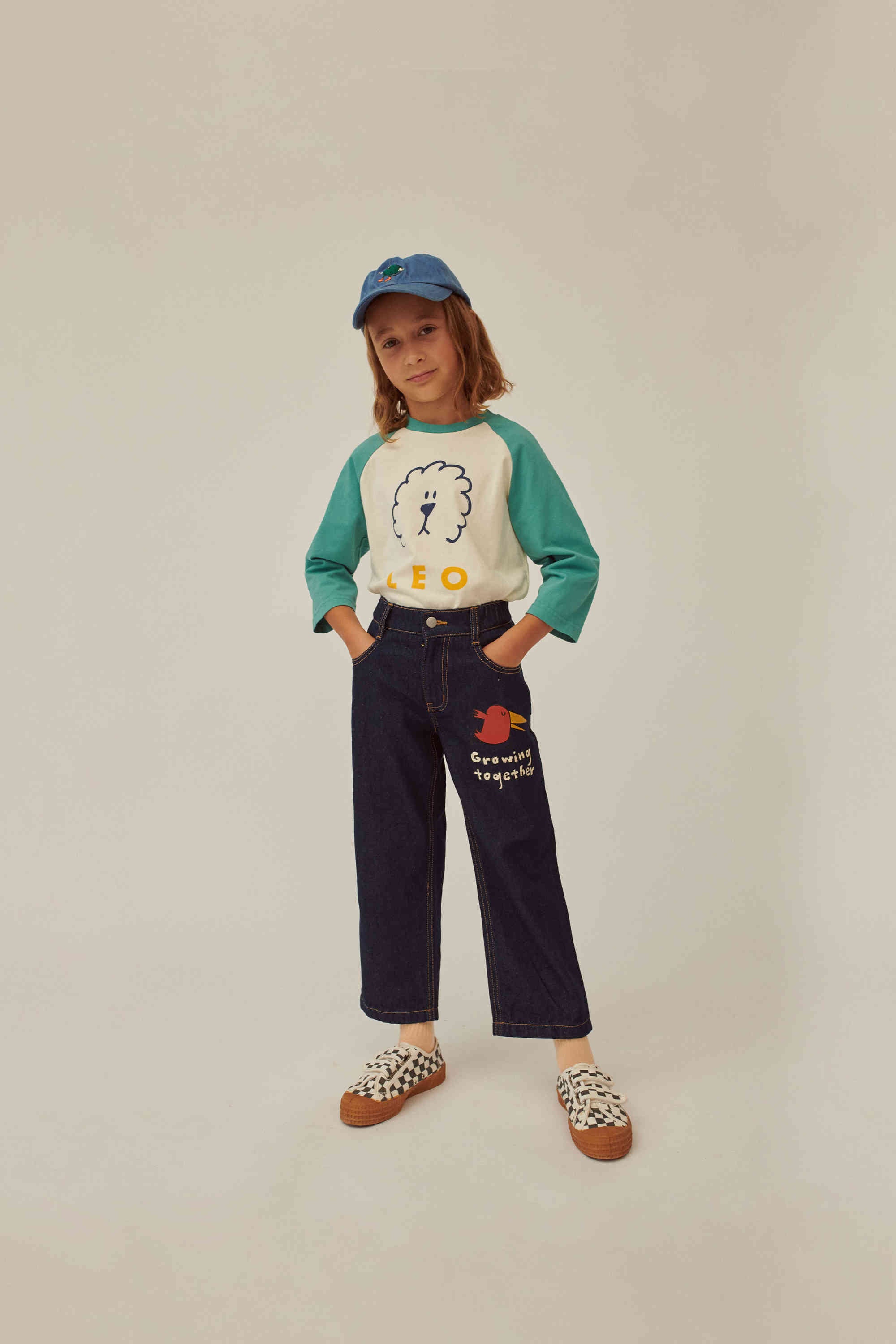 Boys & Girls Blue Denim Trousers