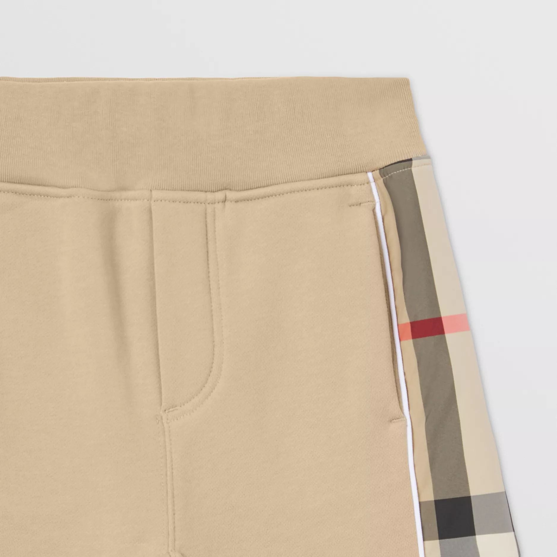 Boys & Girls Beige Cotton Shorts