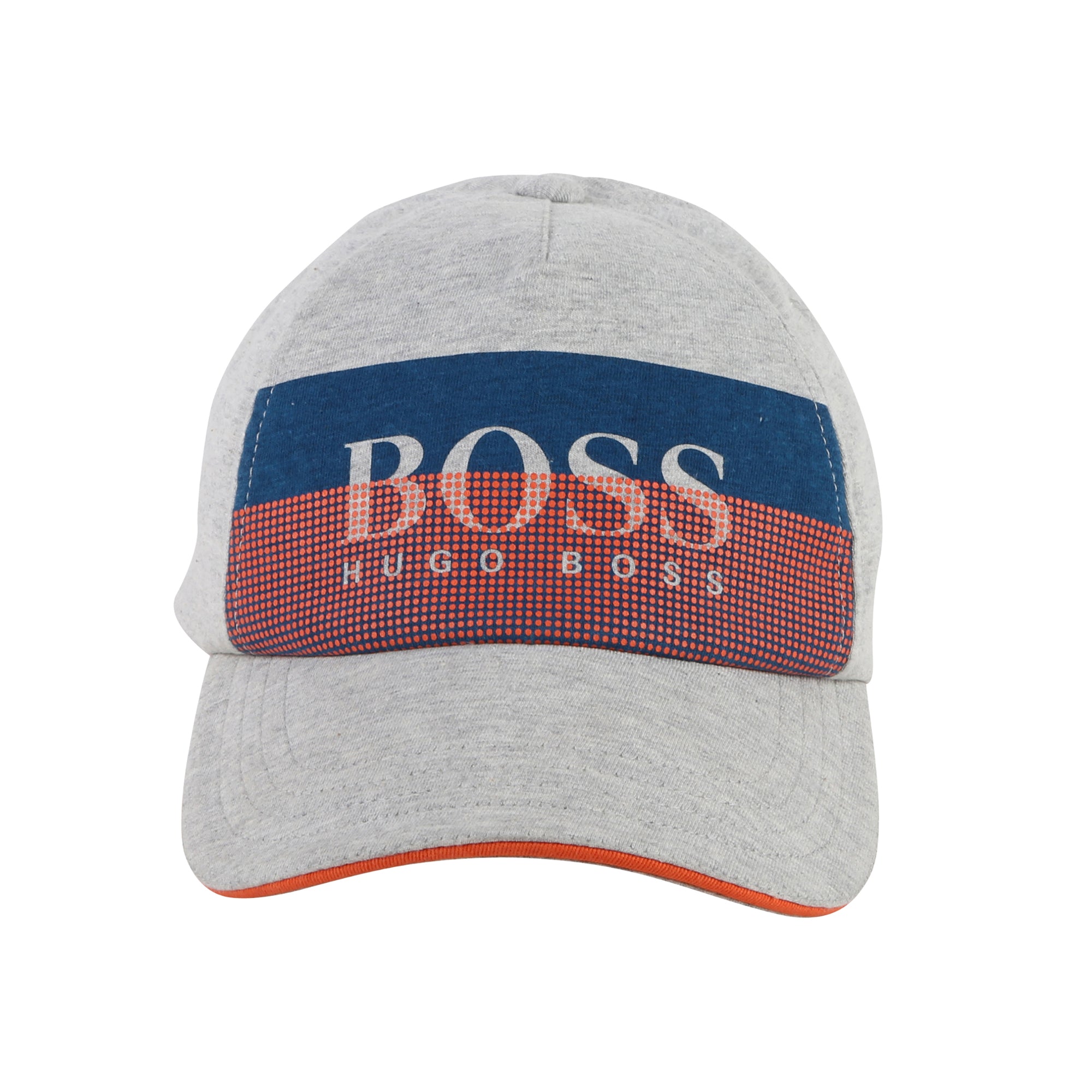 Boys Grey Logo Printed Cap