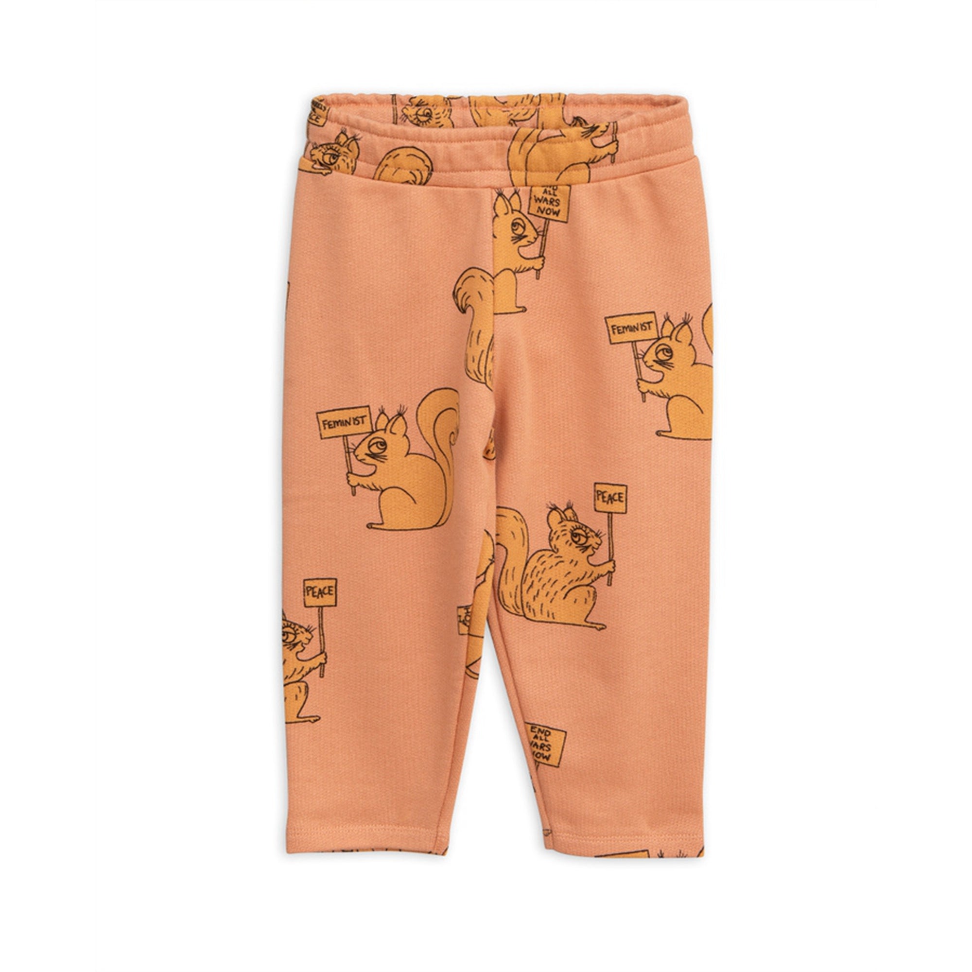 Boys & Girls Beige Organic Cotton Trousers