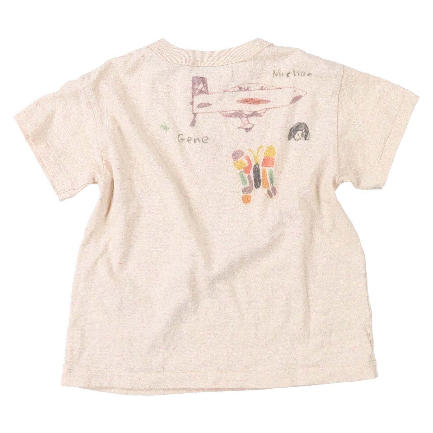 Boys & Girls White Cotton T-Shirt