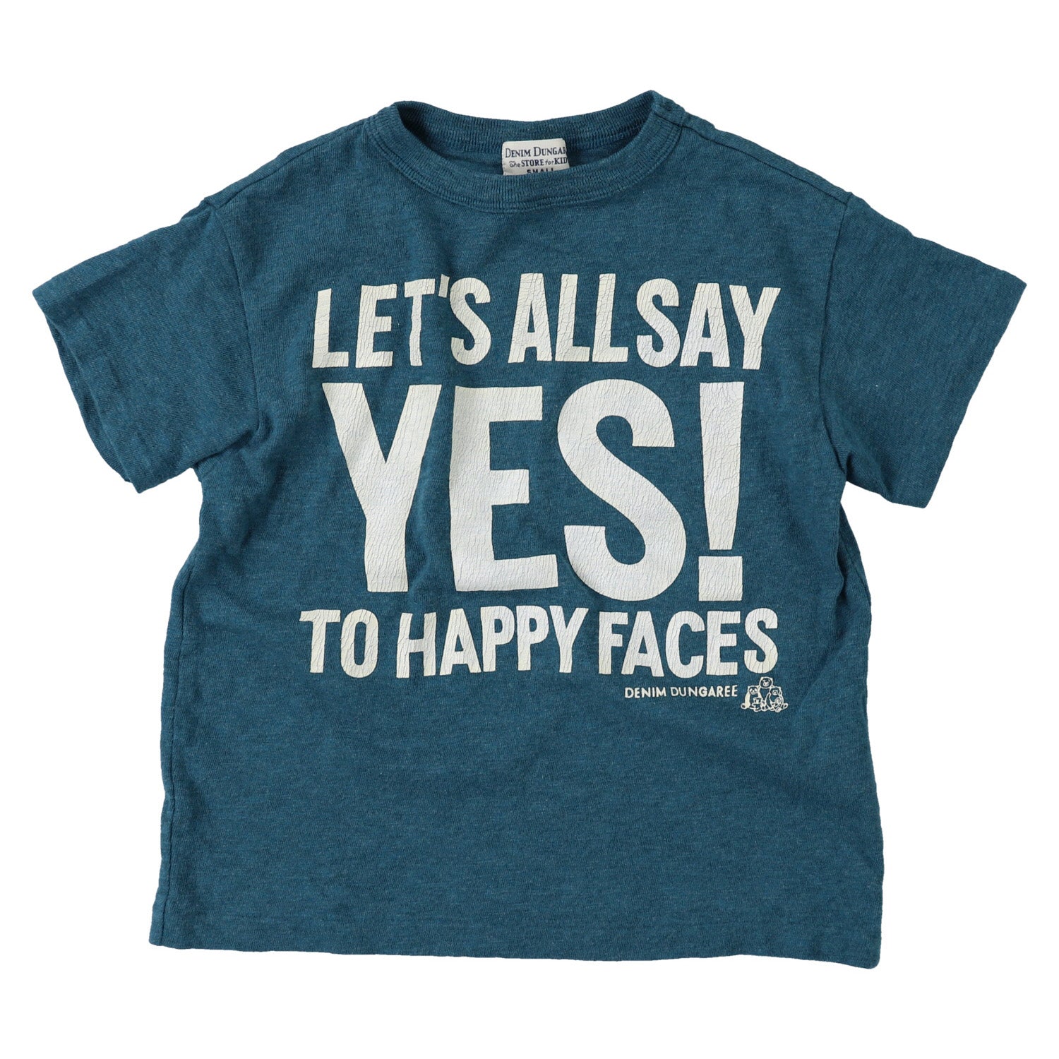 Boys & Girls Blue Cotton T-Shirt