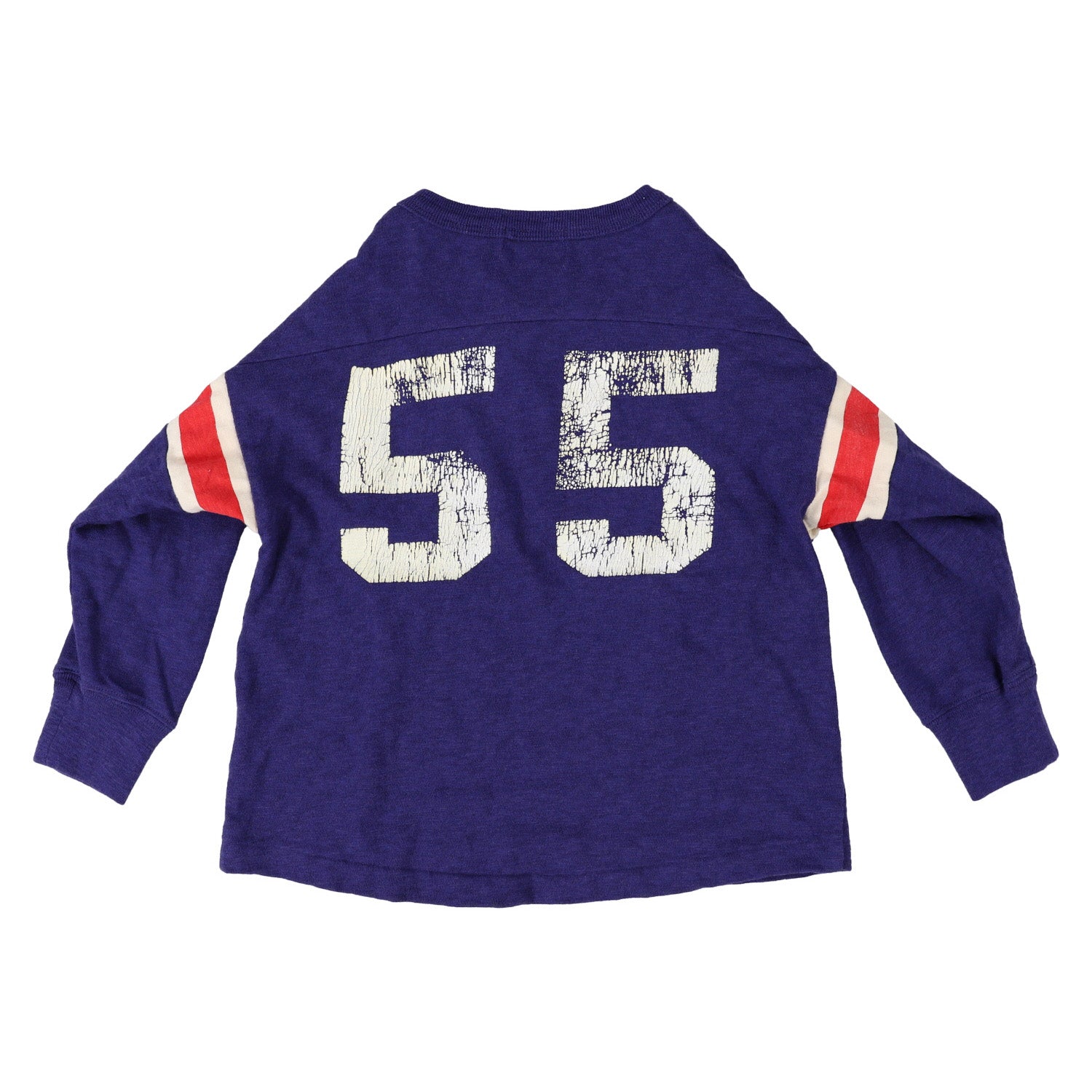 Boys & Girls Purple Cotton Long Sleeves T-Shirt