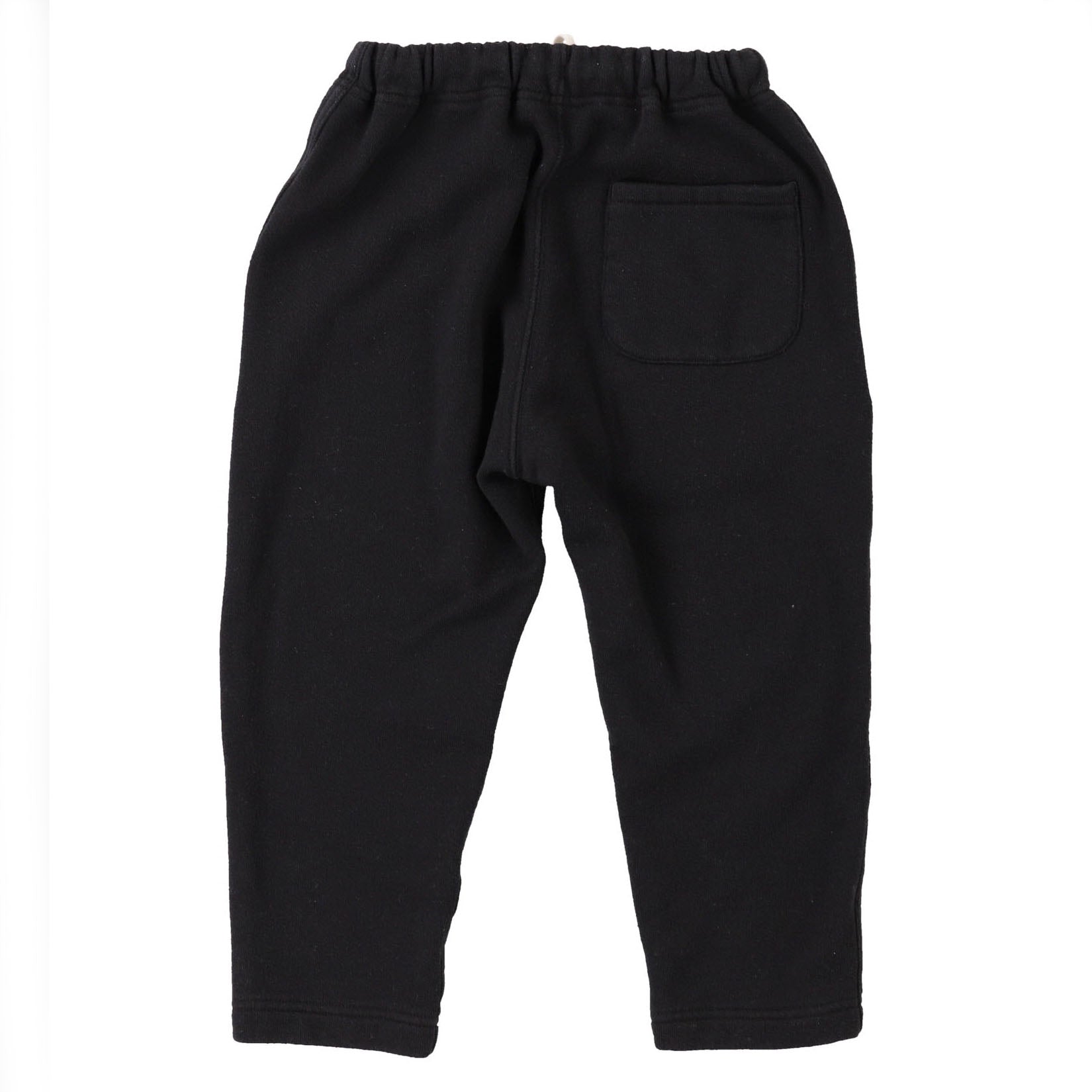 Boys & Girls Black Cotton Trousers