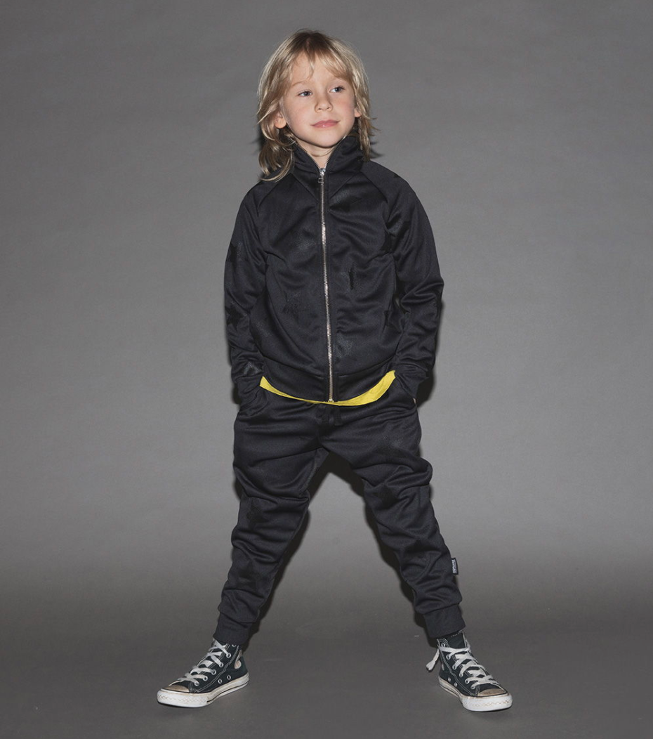 Boys & Girls Black Stars Pants