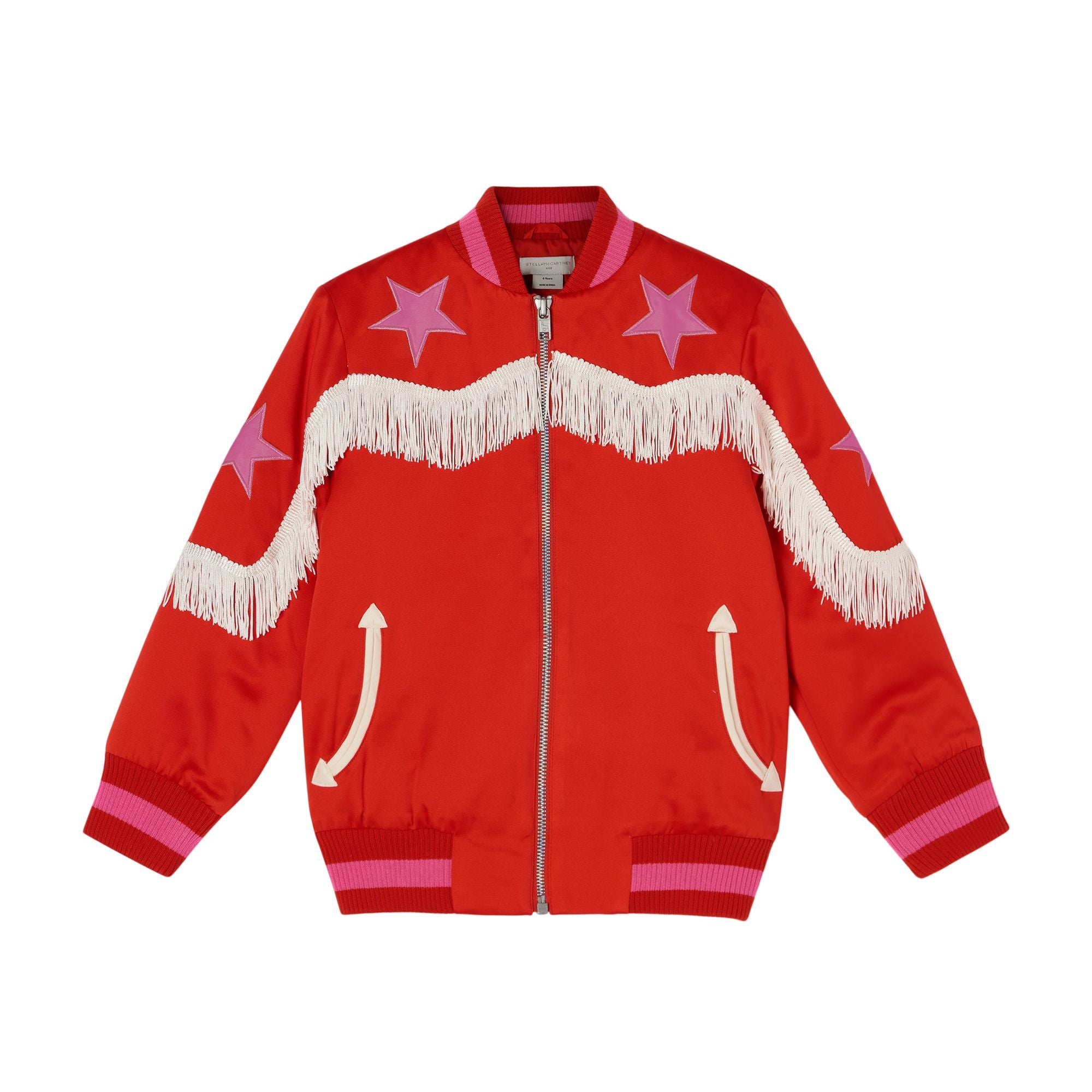 Boys & Girls Red Zip Top