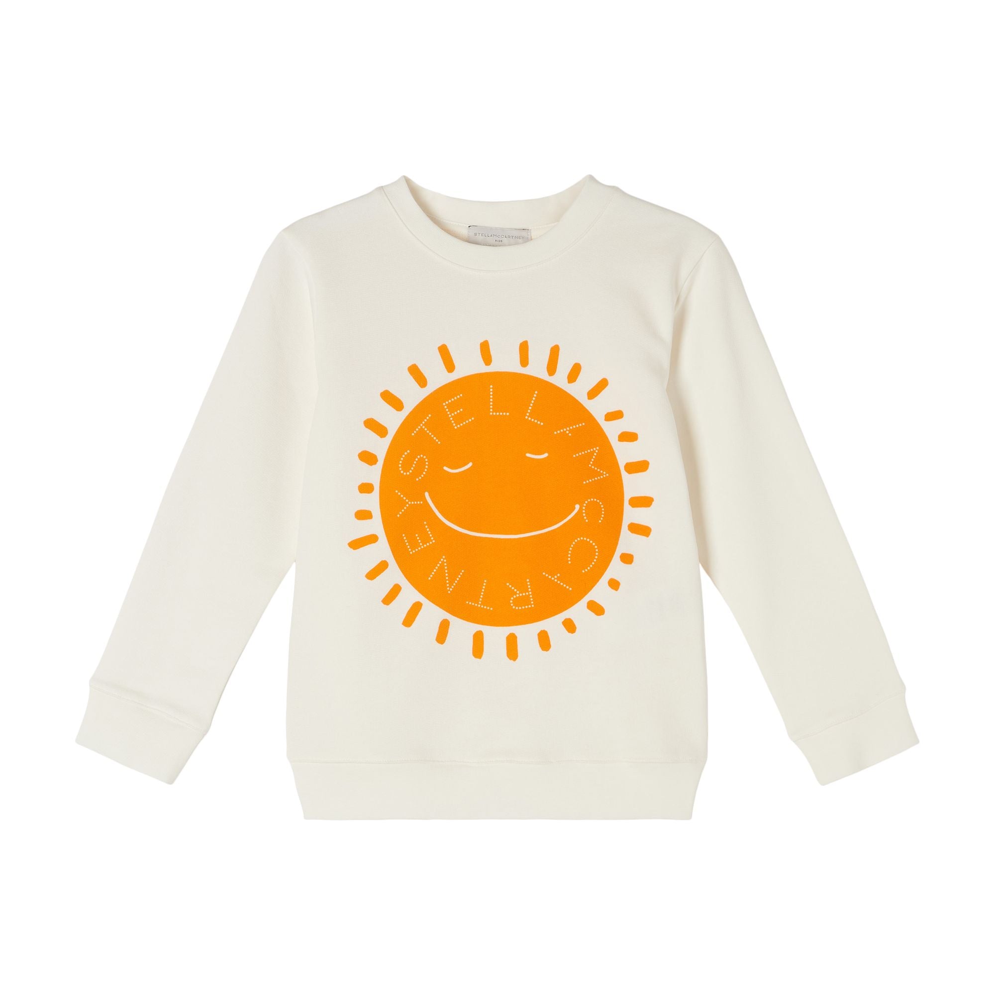 Boys & Girls White Sun Sweatshirt