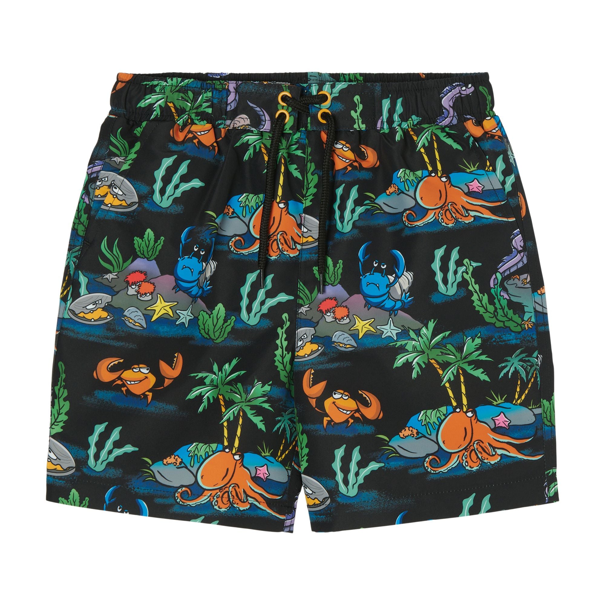 Boys Black Swim Shorts