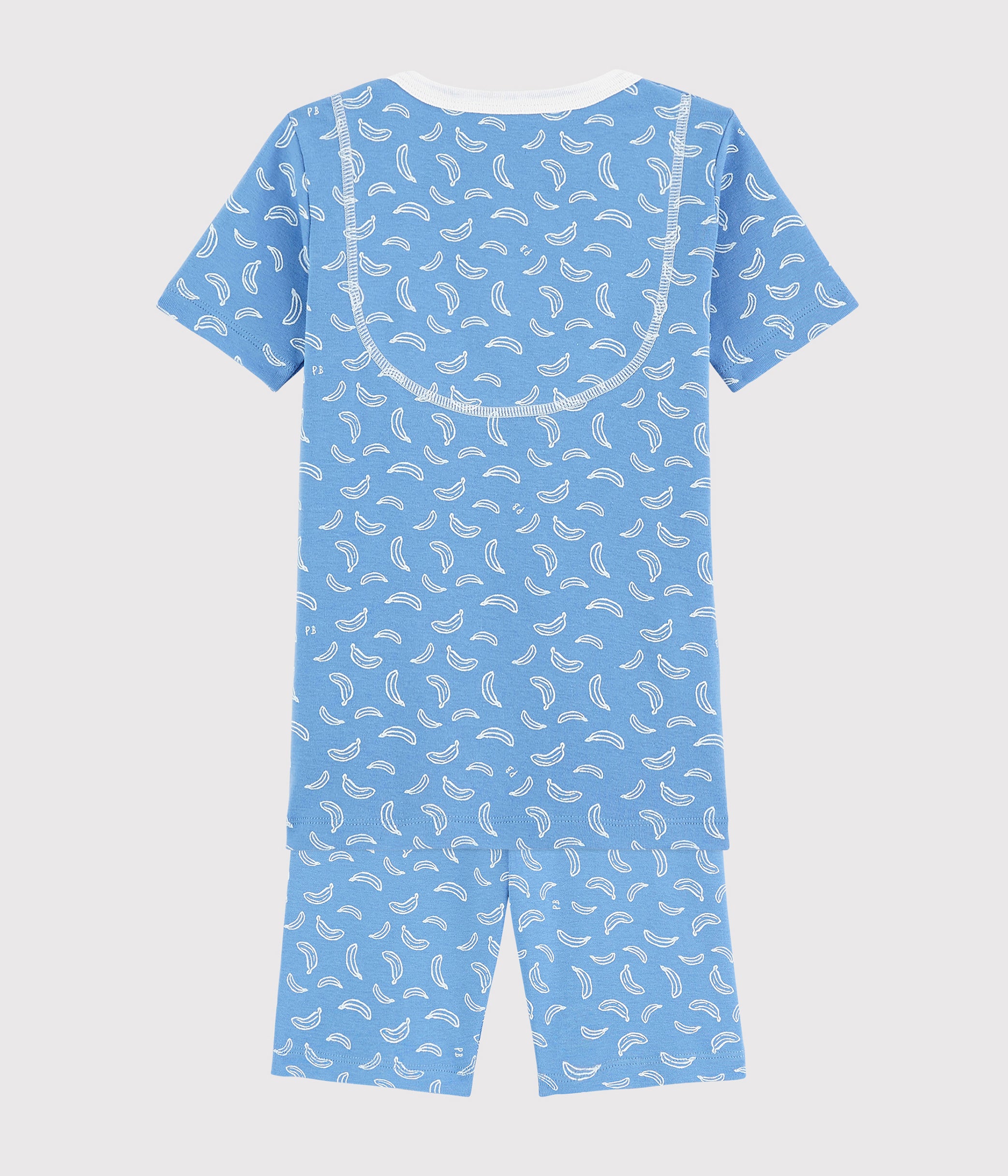 Boys Blue Printing Cotton Set